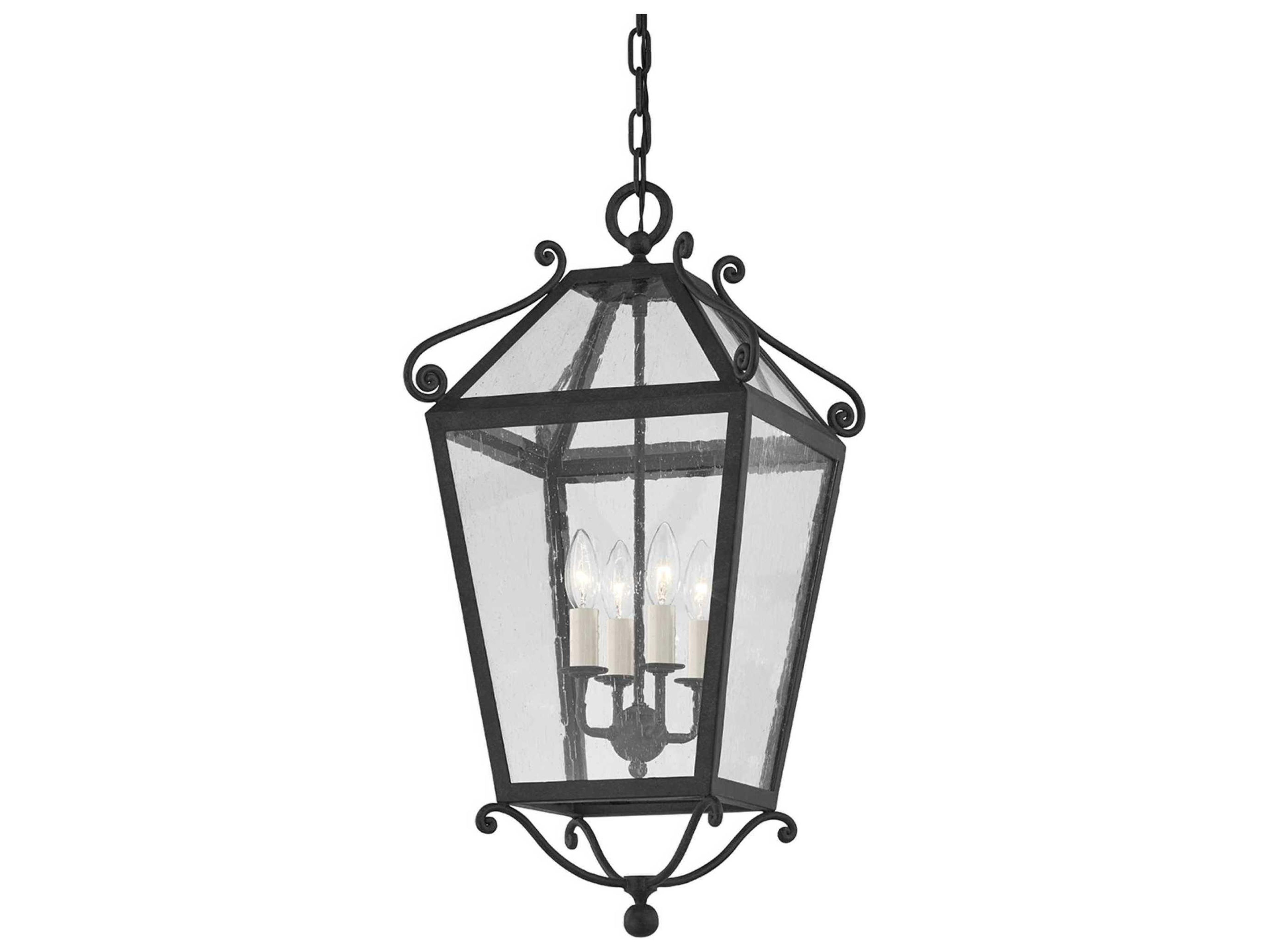 Santa Barbara County 4 - Light Outdoor Hanging Light