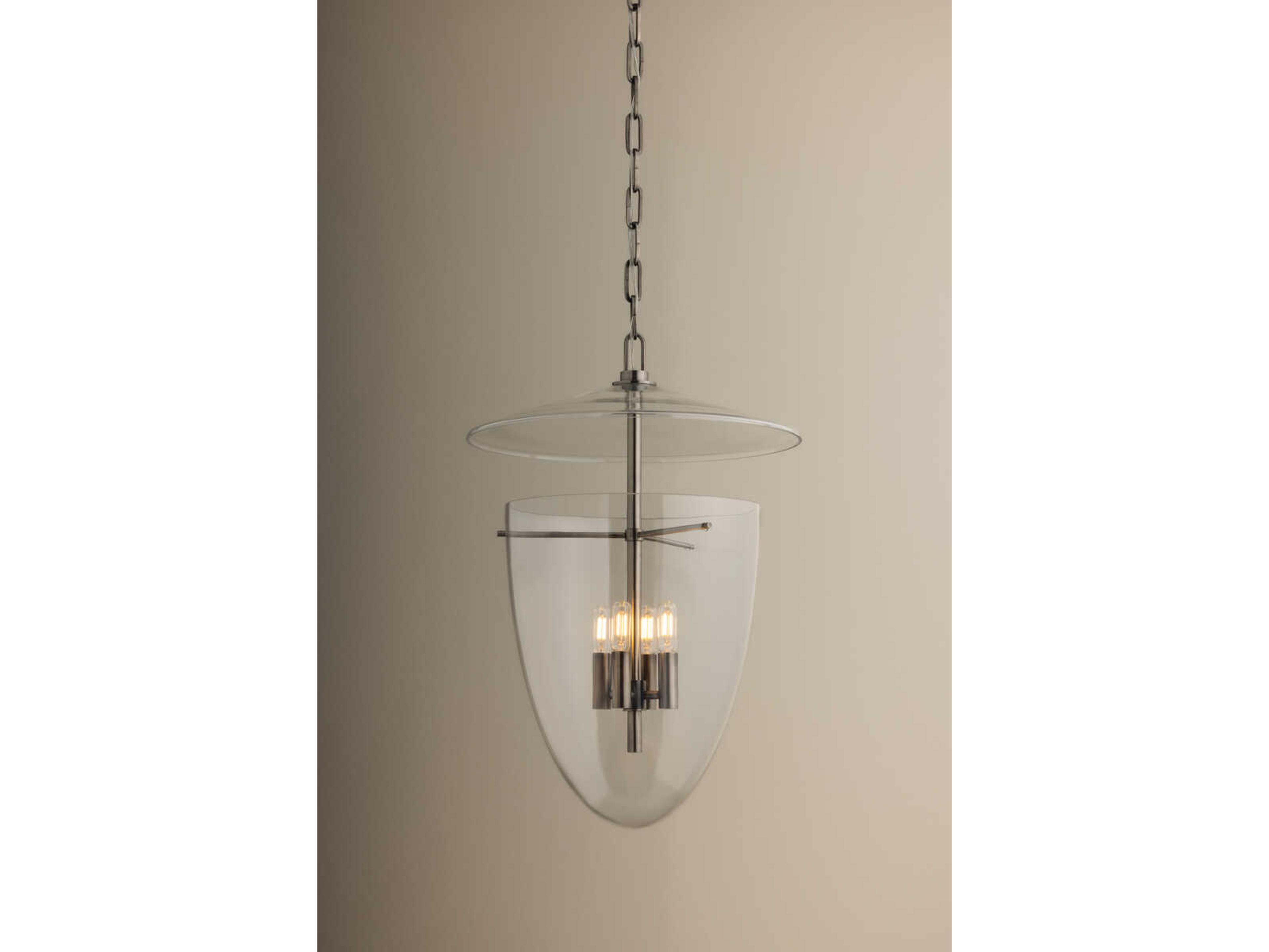 Troy Lighting Tully 4-Light Vintage Pewter Pendant