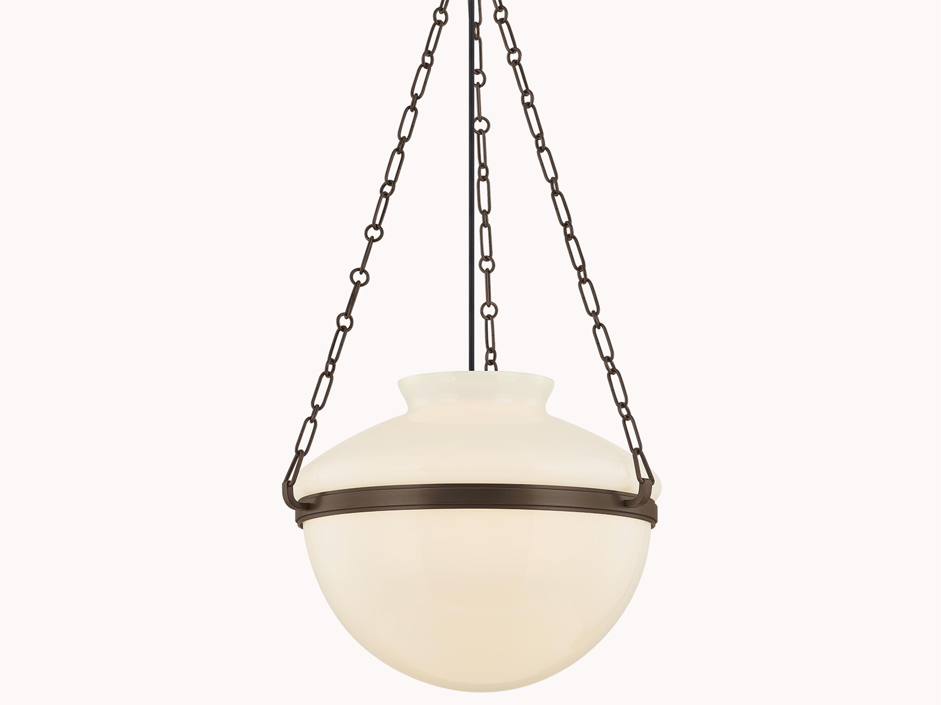 Paradigm 1-Light Bronze Bowl Pendant
