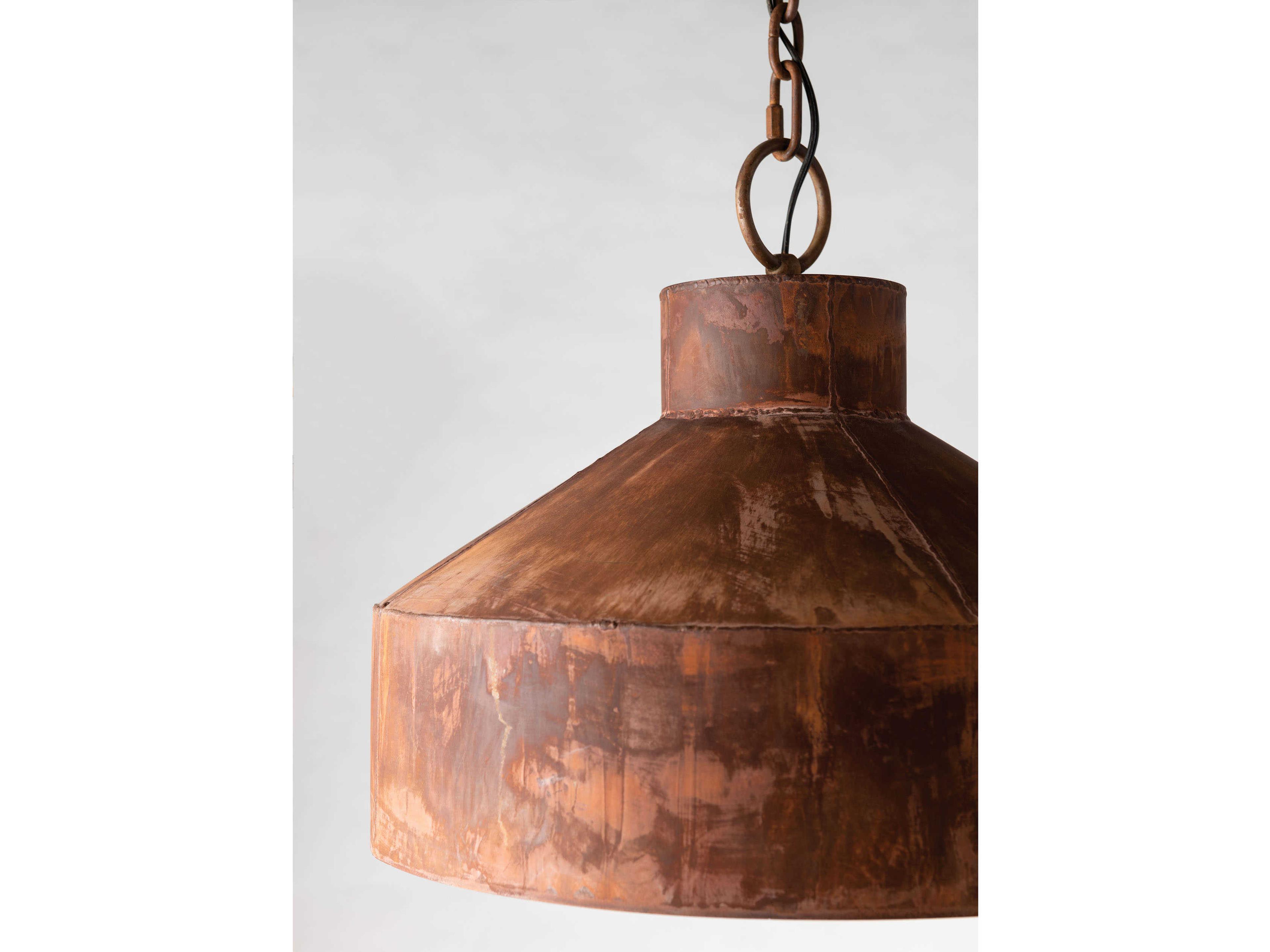 Troy Lighting Rise & Shine 5-Light Rust Patina Brown Pendant