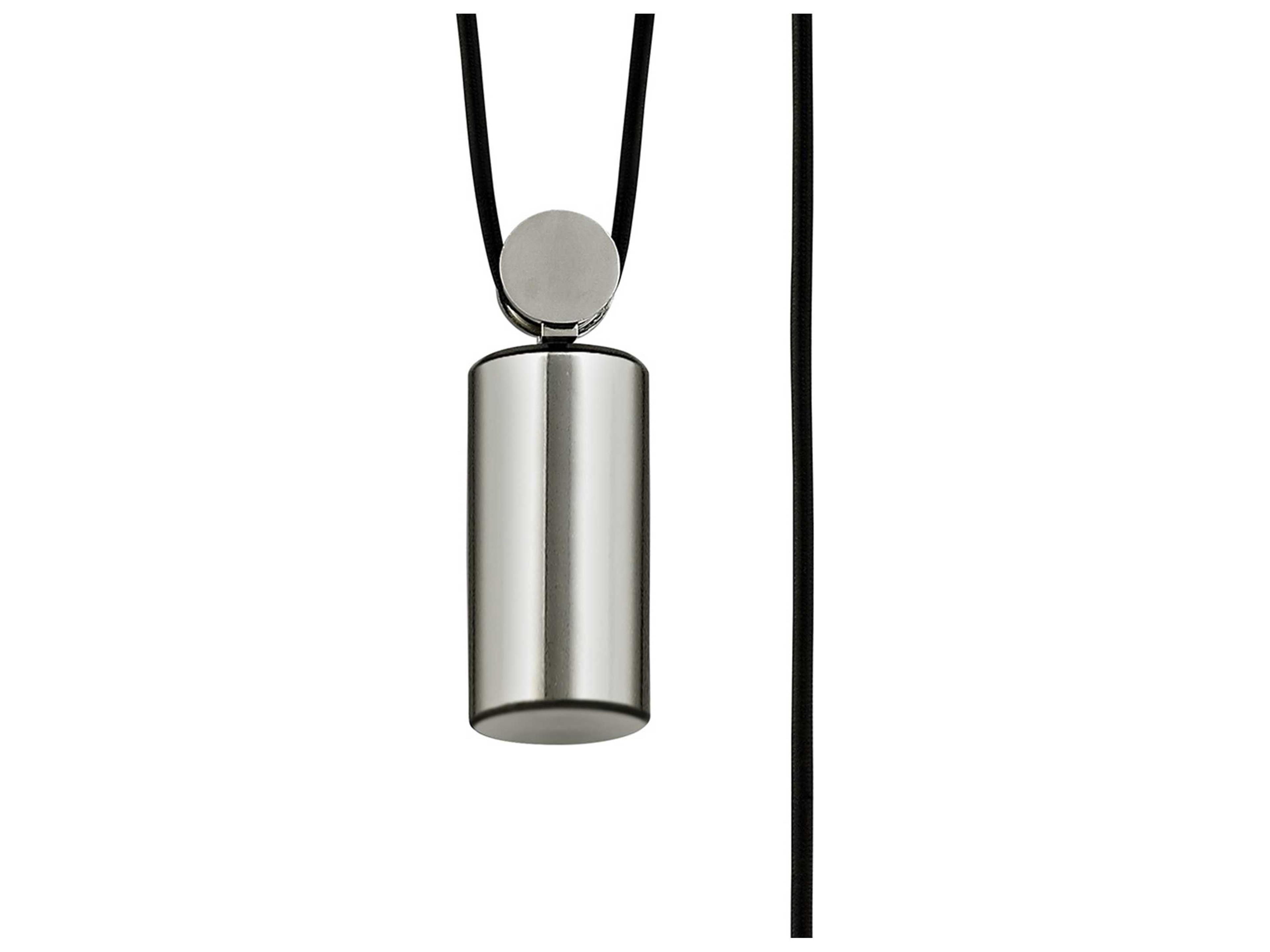 Troy Lighting Citizen 1-Light Graphite Nickel Cylinder Mini Pendant