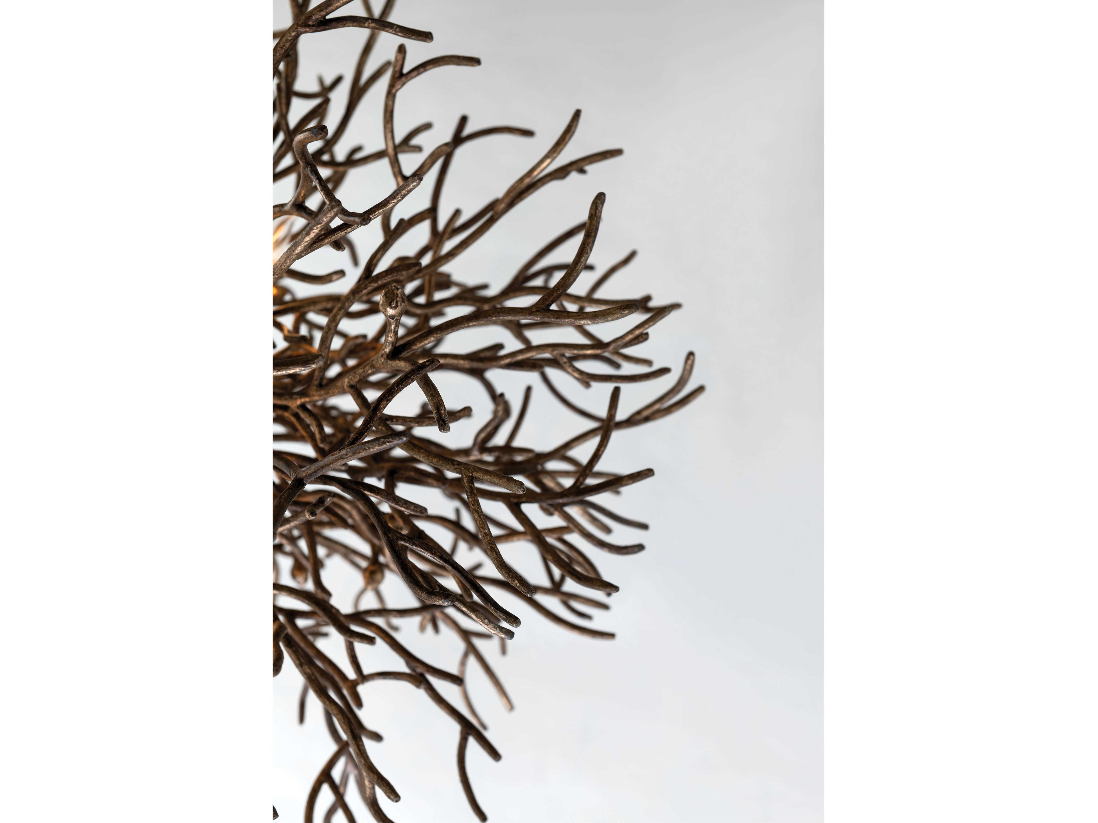 Troy Lighting Sierra 6-Light Distressed Bronze Pendant