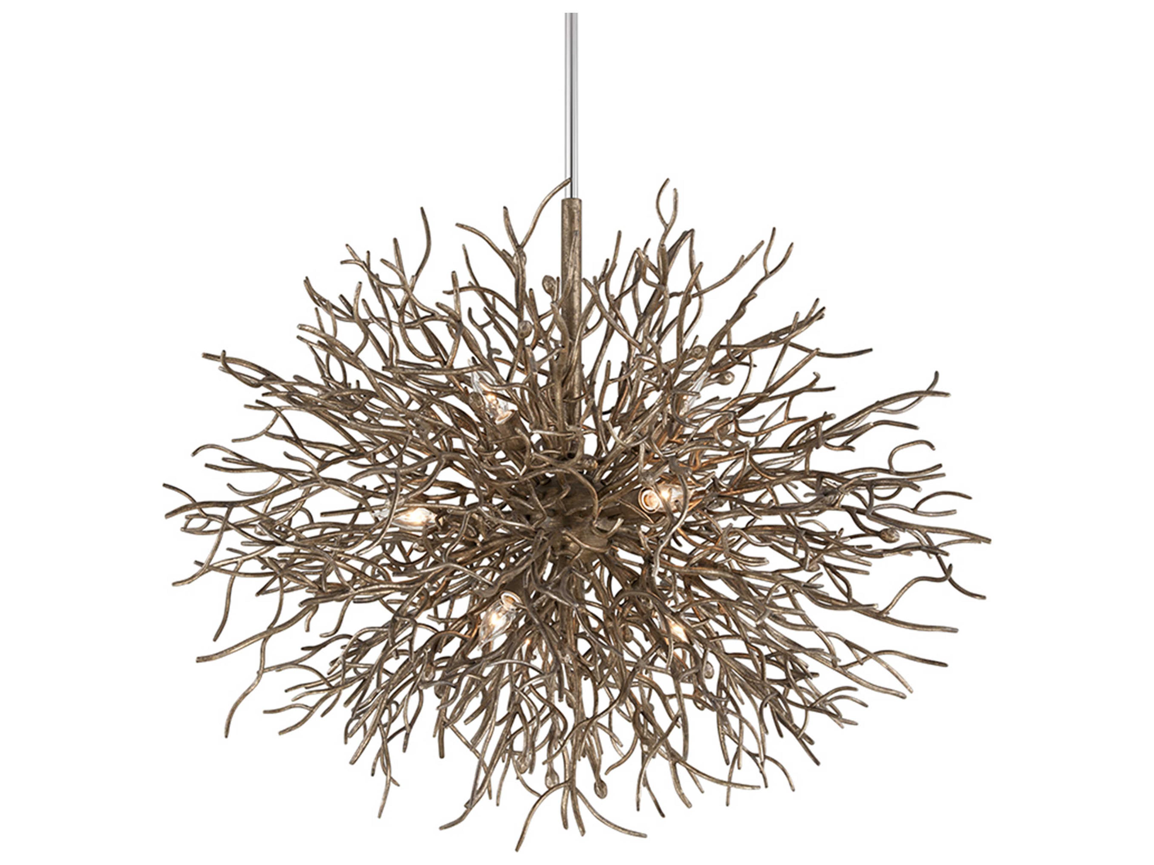 Troy Lighting Sierra 9-Light Distressed Bronze Pendant