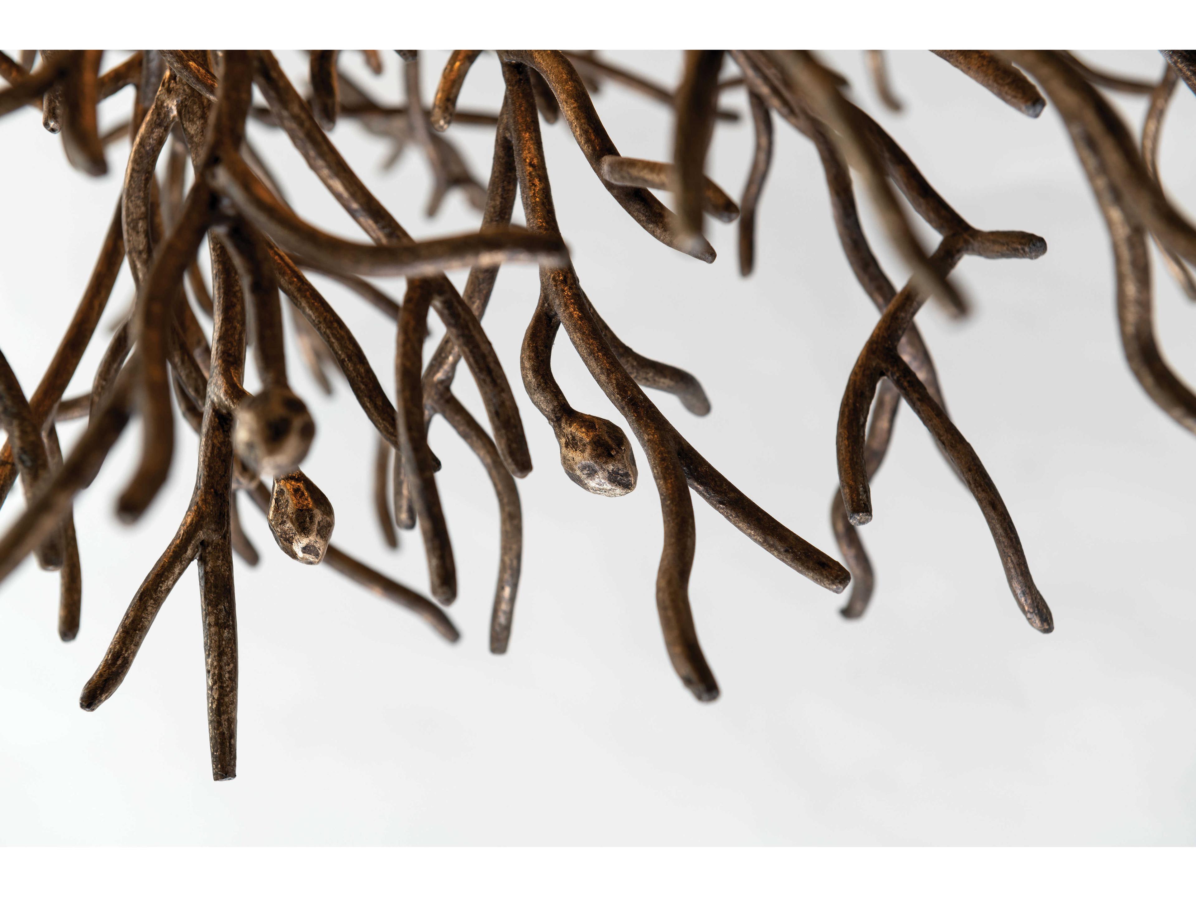 Troy Lighting Sierra 9-Light Distressed Bronze Pendant