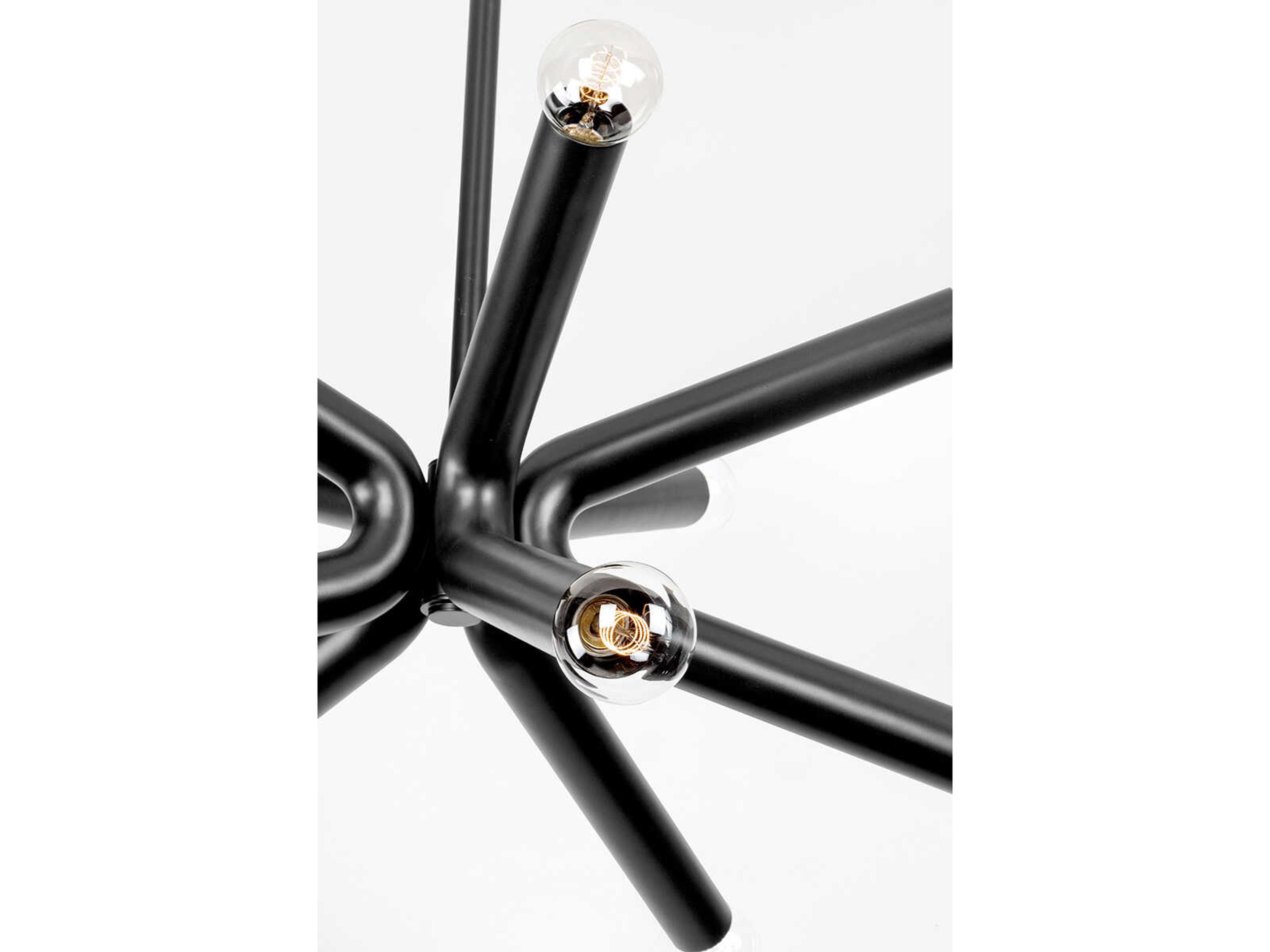 Troy Lighting Dash 10-Light Soft Black Pendant