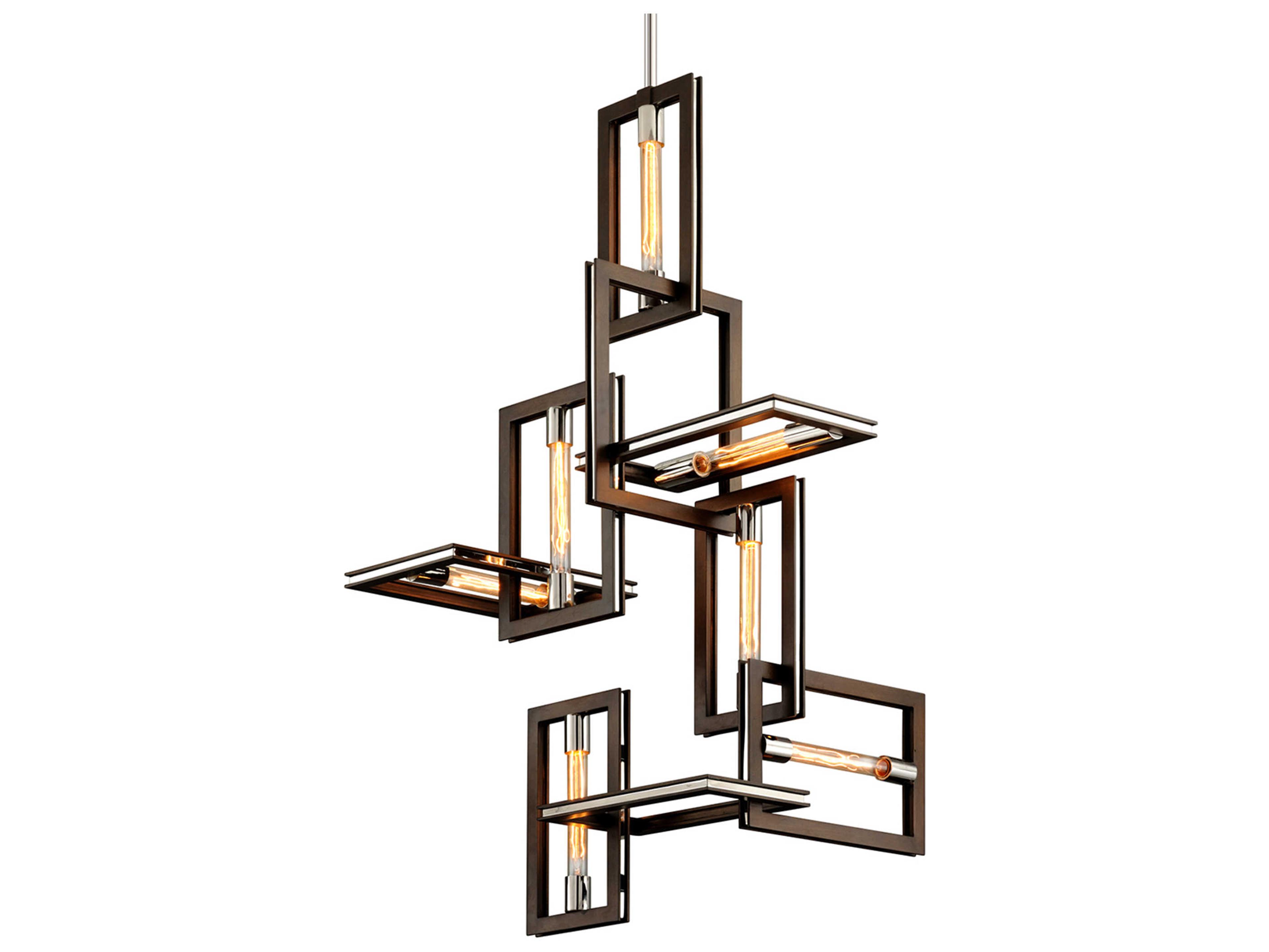 Troy Lighting Enigma 7-Light Bronze Pendant