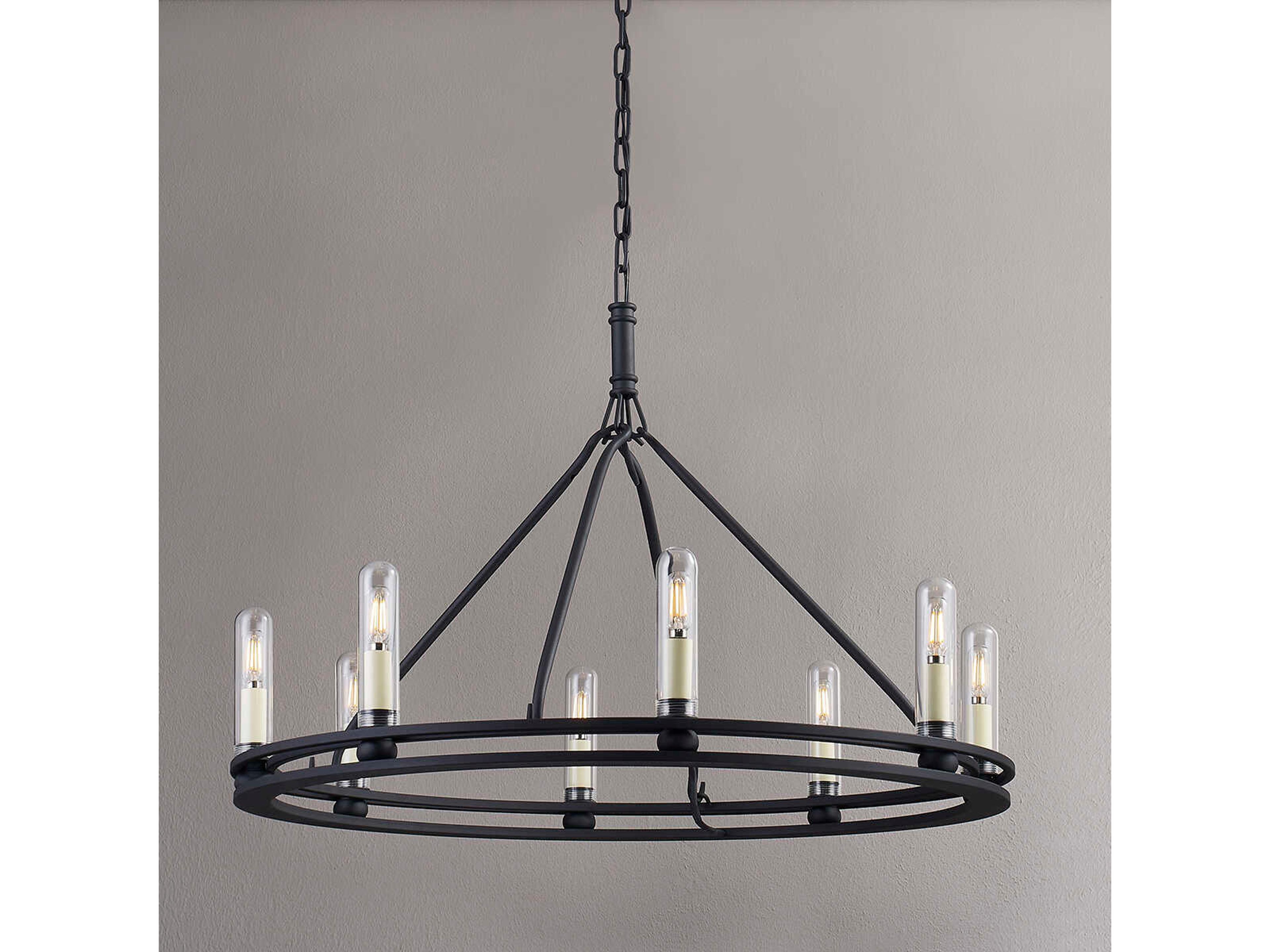 Troy Lighting Sutton 8-light Outdoor Ceiling Light