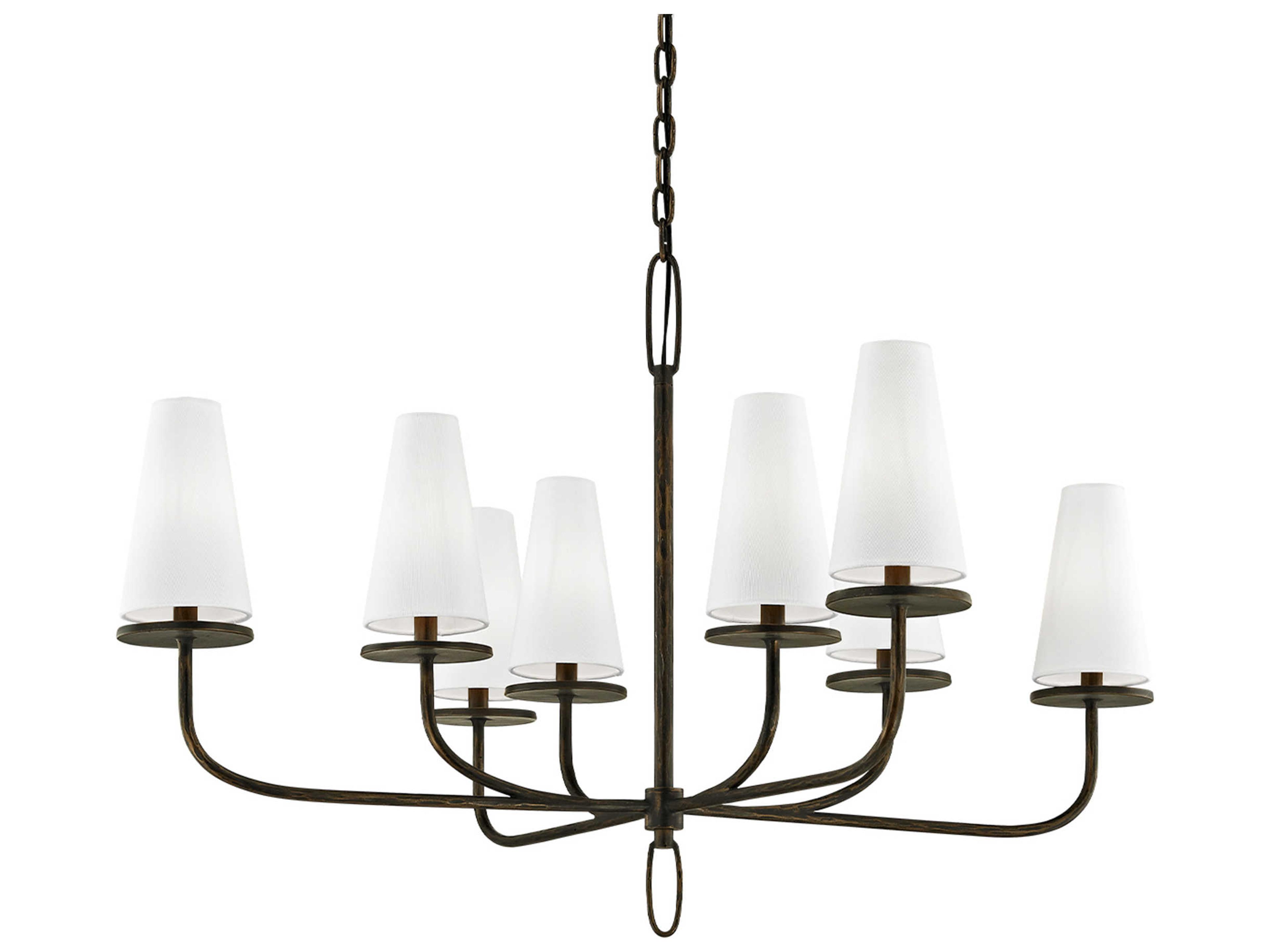 Troy Lighting Marcel 8-Light Pompeii Bronze Chandelier