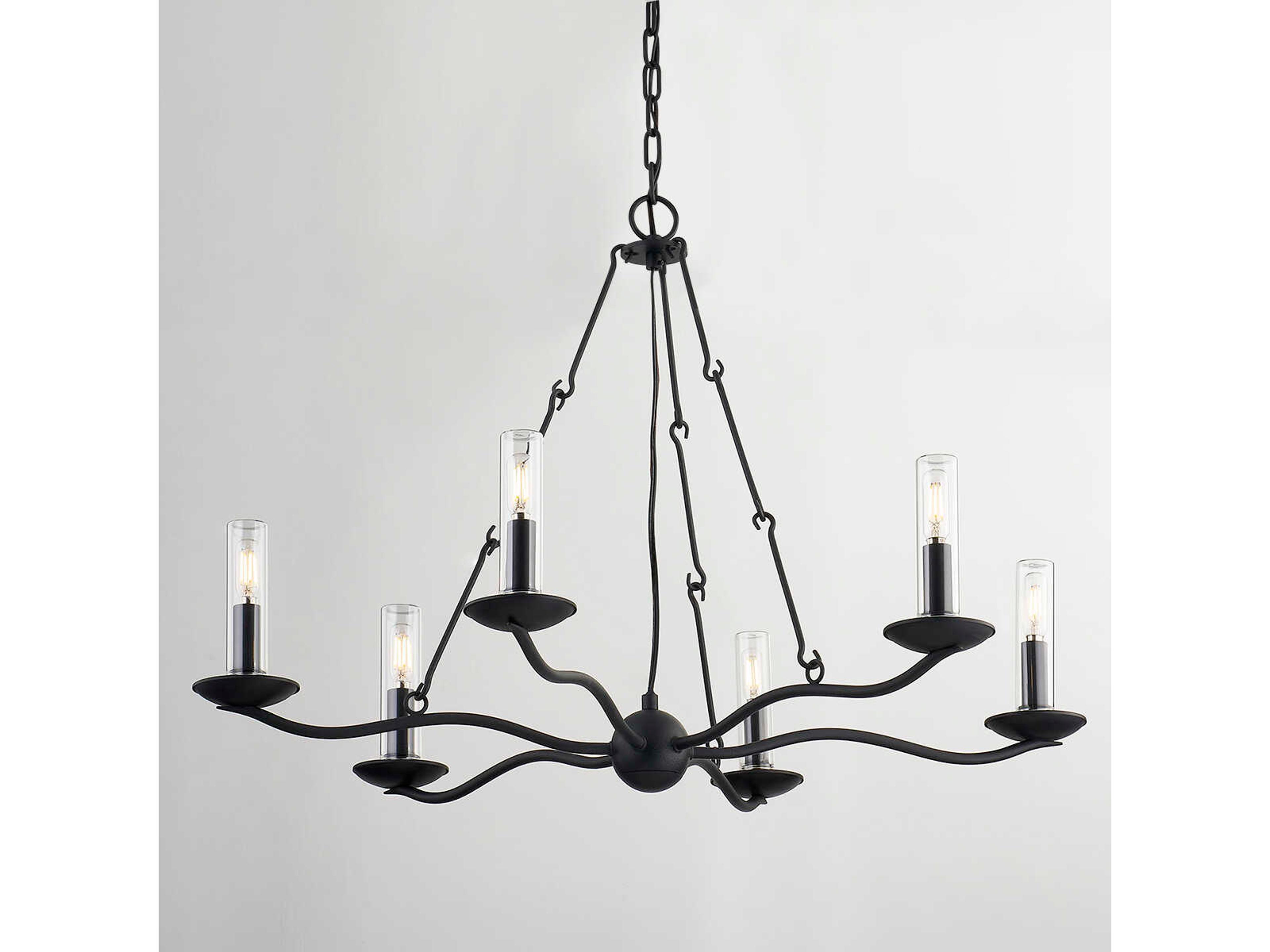 Troy Lighting Sawyer 6 - Light Outdoor Ceiling Light