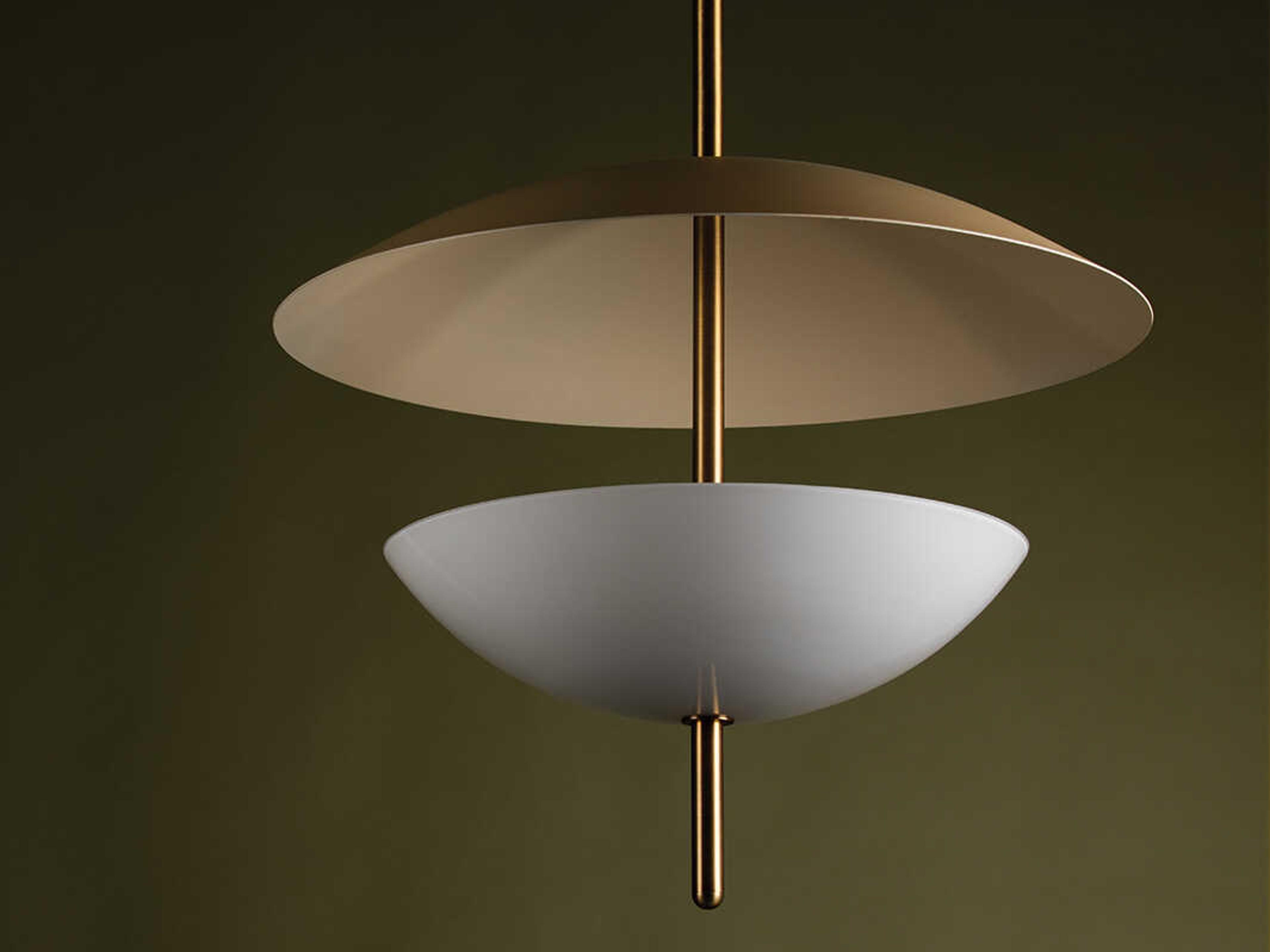 Troy Lighting Dion 3-Light Patina Brass Bowl Pendant