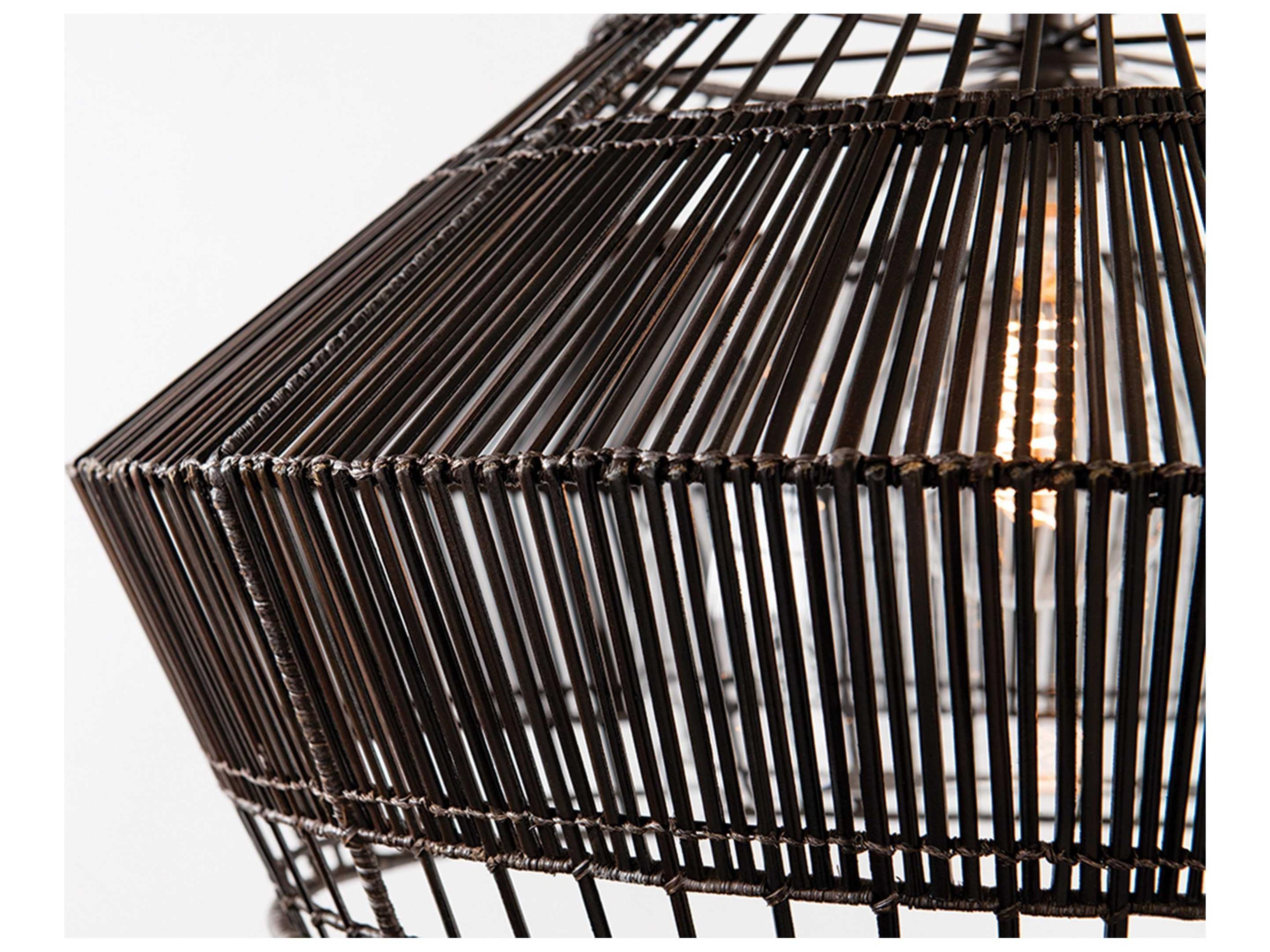 Troy Lighting Hunters Point 1-Light Dark Espresso Black Glass Dome Pendant