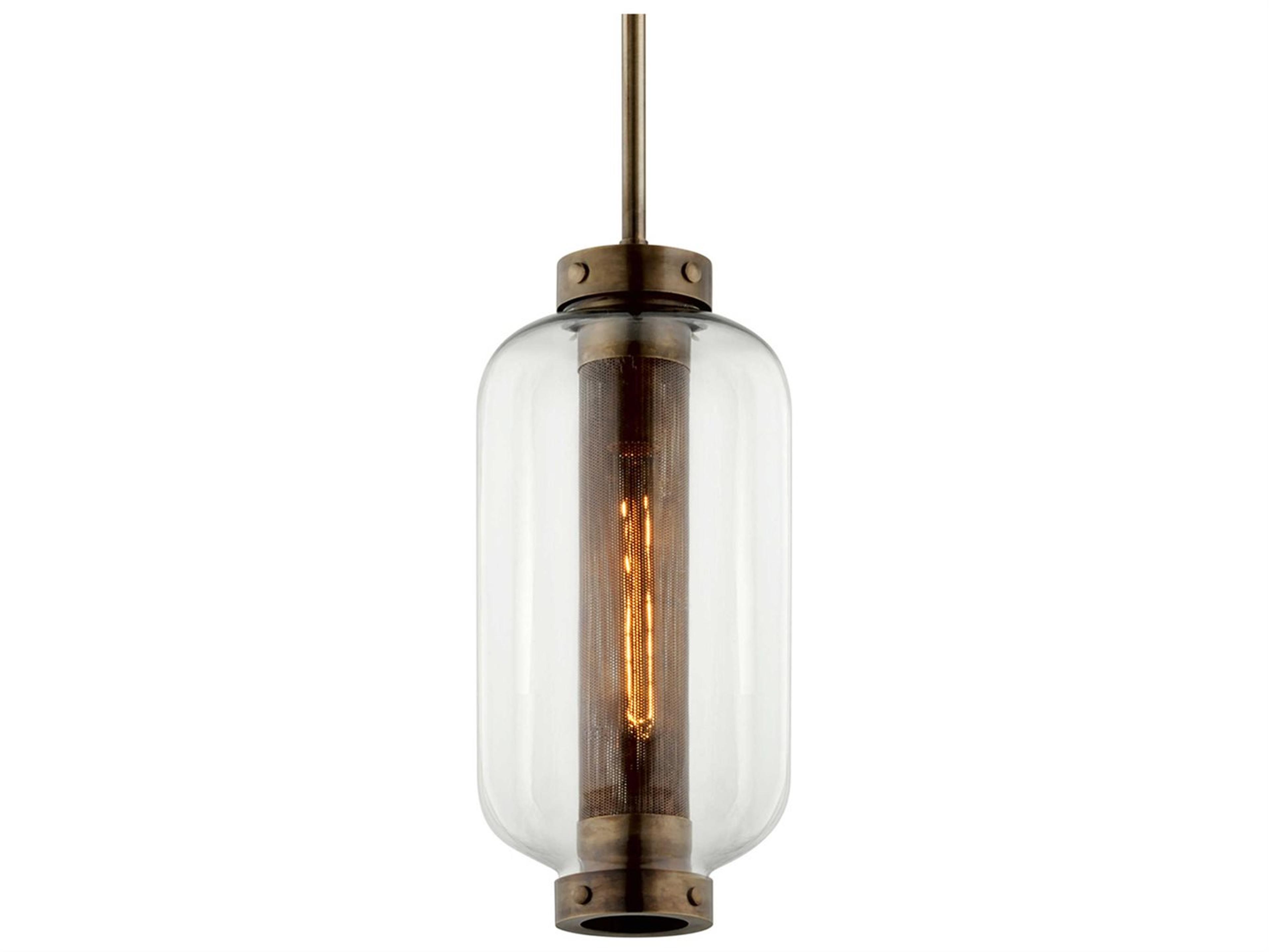 Troy Lighting Atwater 1 - Light Outdoor Hanging Light