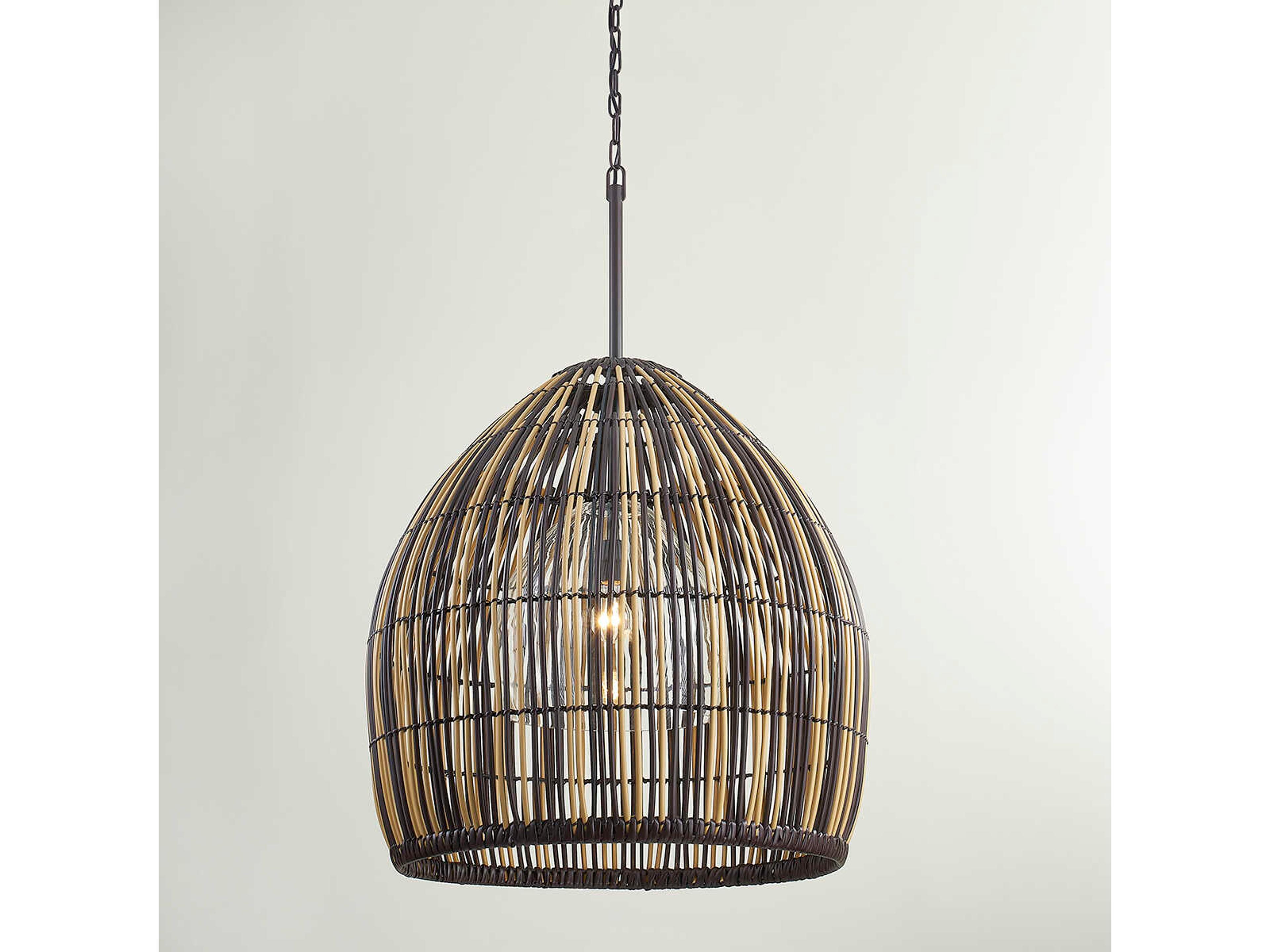 Troy Lighting Holden 1-Light Bronze Dome Pendant