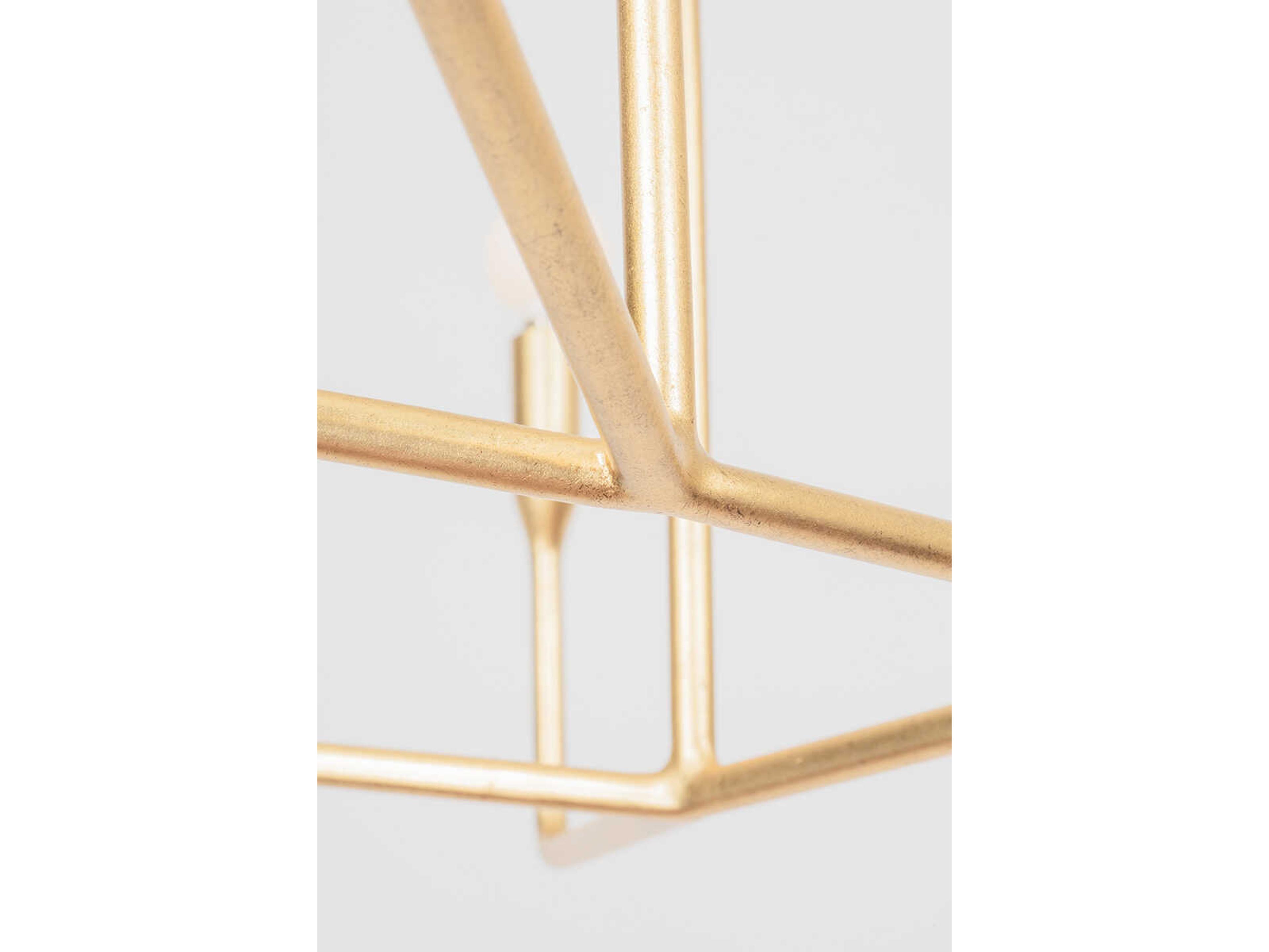 Troy Lighting Norman 9-Light Vintage Gold Leaf Candelabra Chandelier