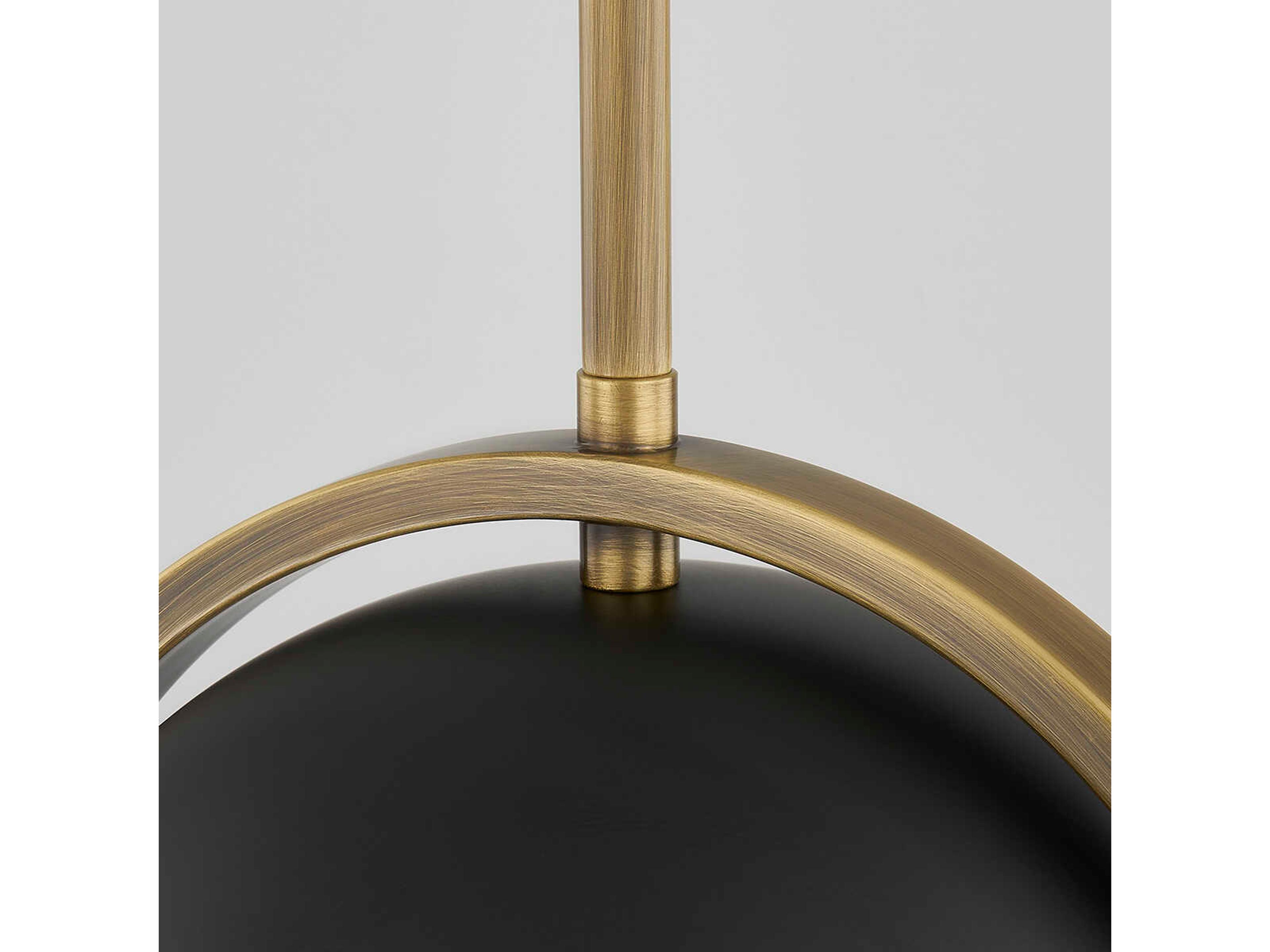 Troy Lighting Willard 2-Light Patina Brass Glass Globe Mini Pendant