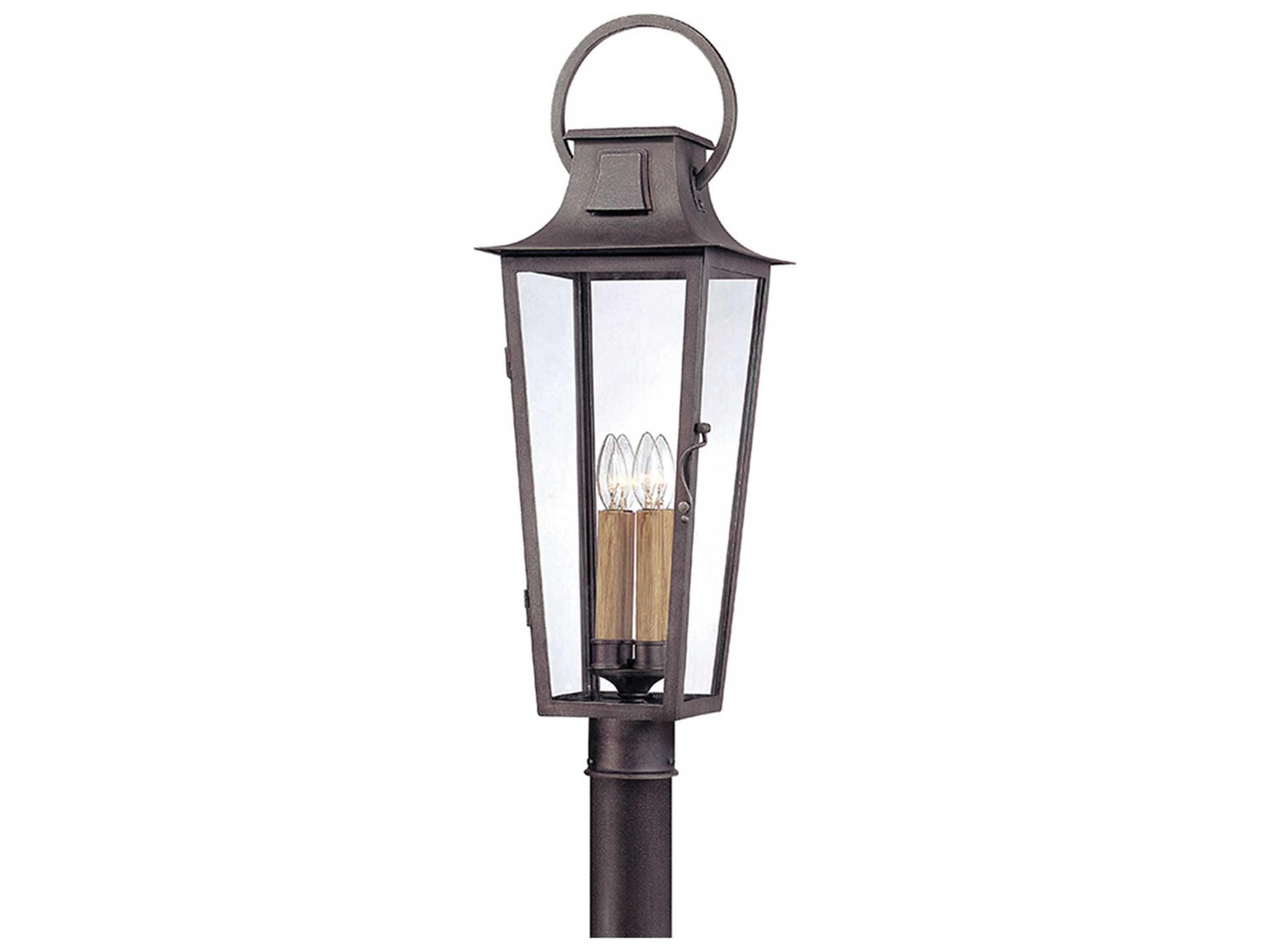 Parisian Square 4 - Light Outdoor Post Light