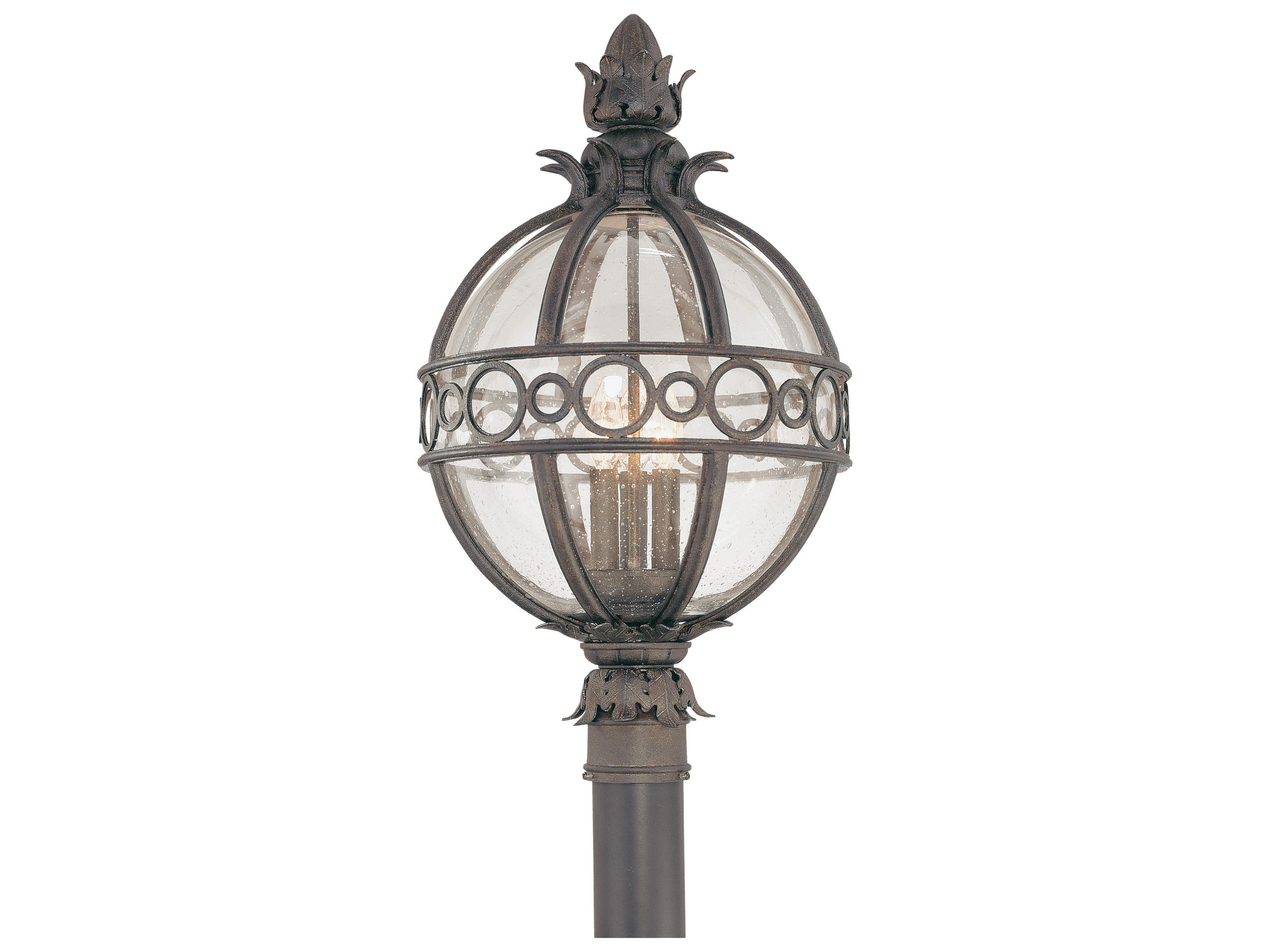 Troy Lighting Campanile 3-Light Outdoor Post Light