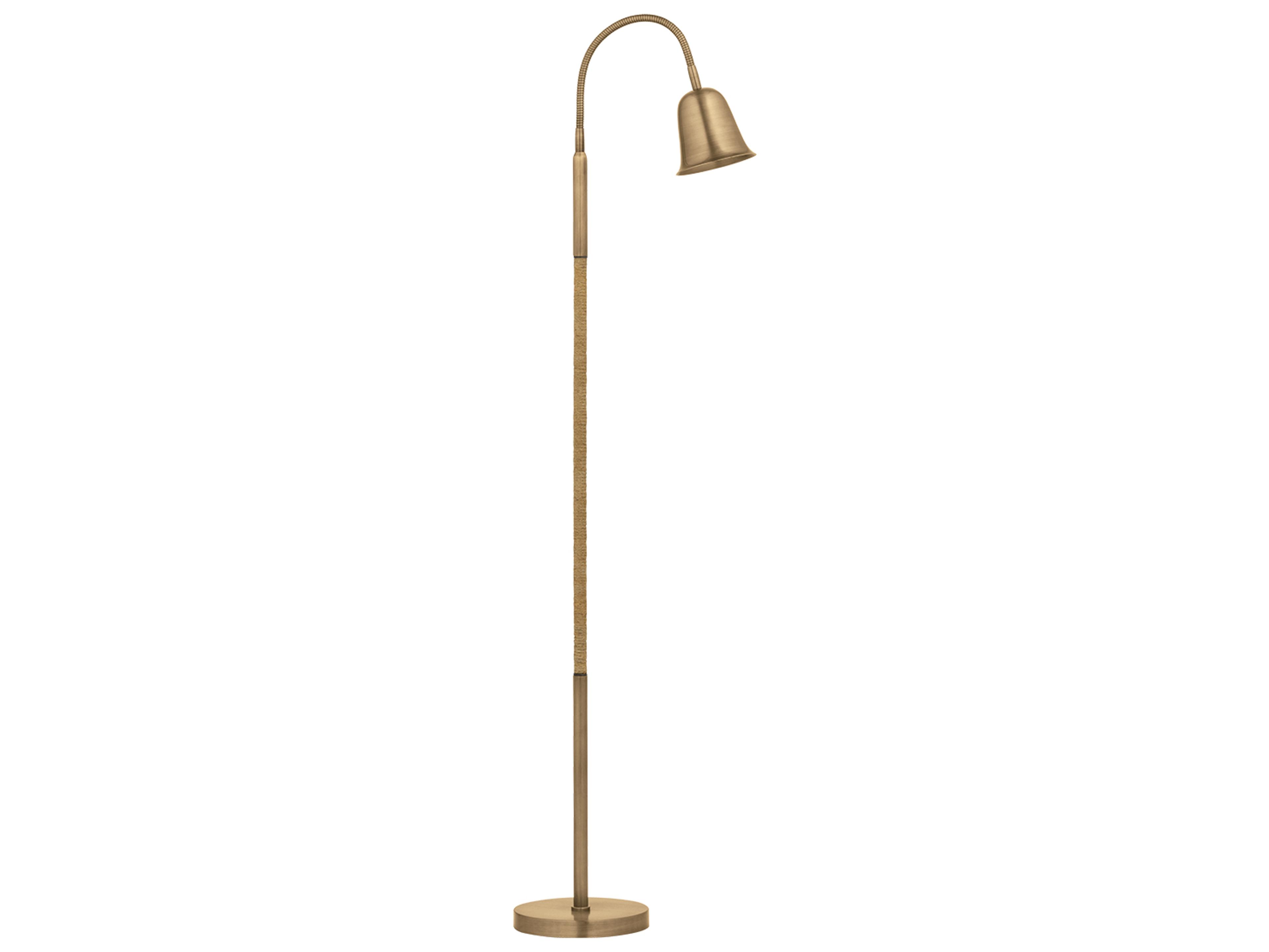 Wharf Patina Brass Floor Lamp