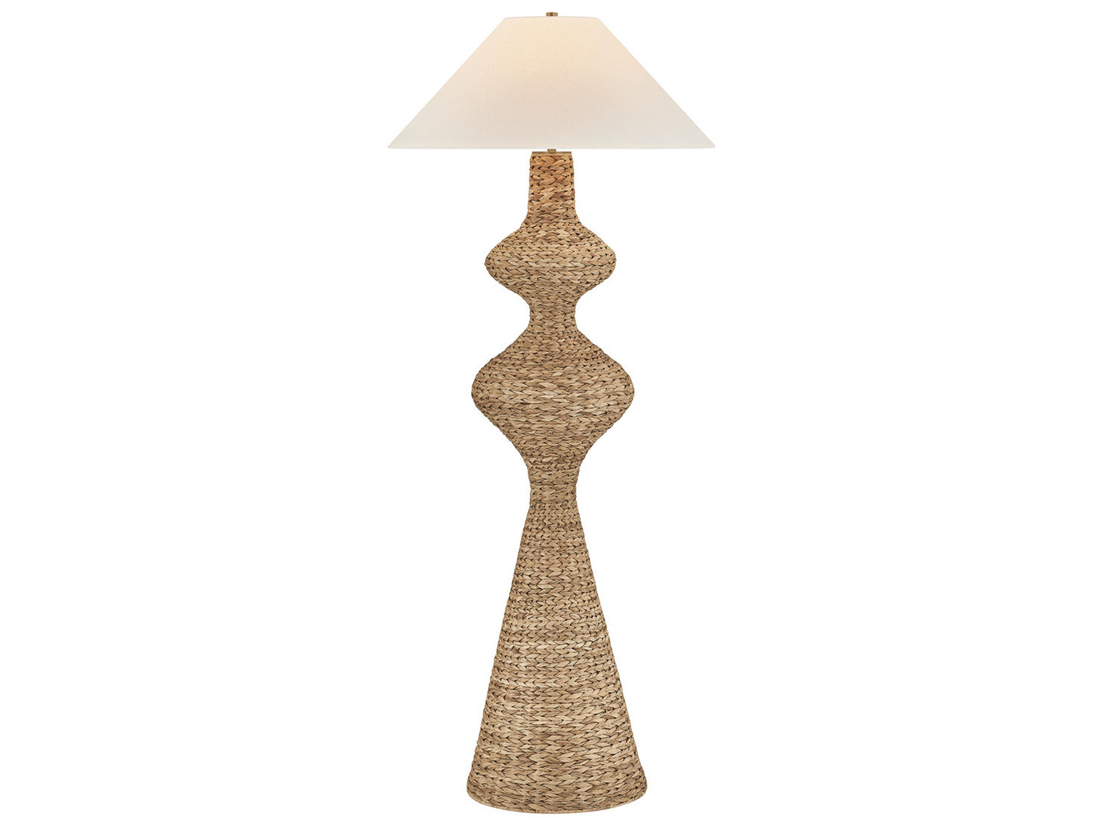 Walter Patina Brass Floor Lamp