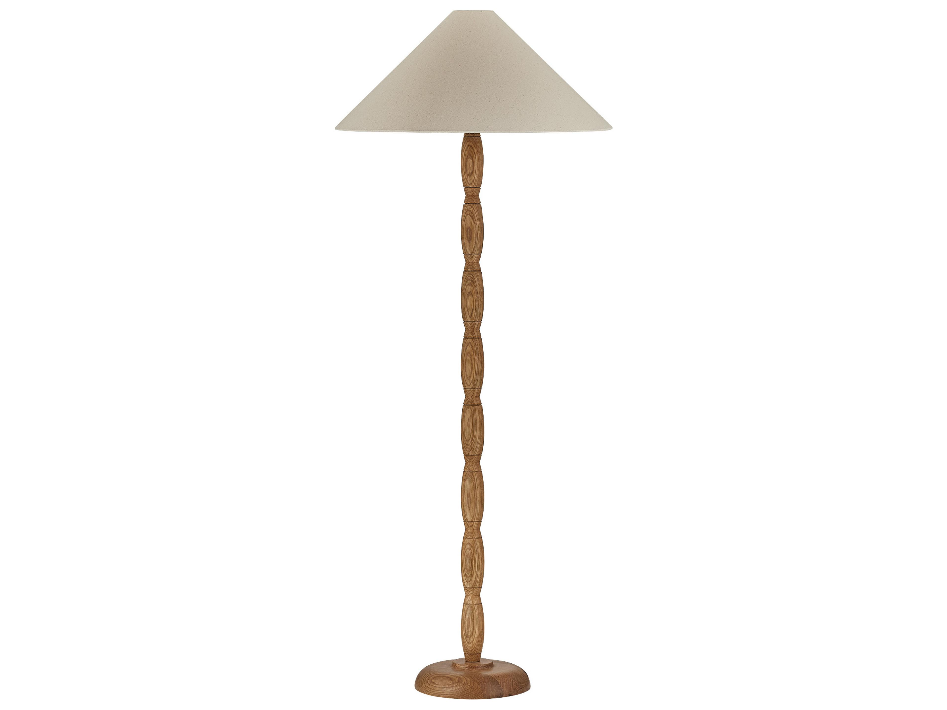 Parrish Patina Brass Brown Floor Lamp