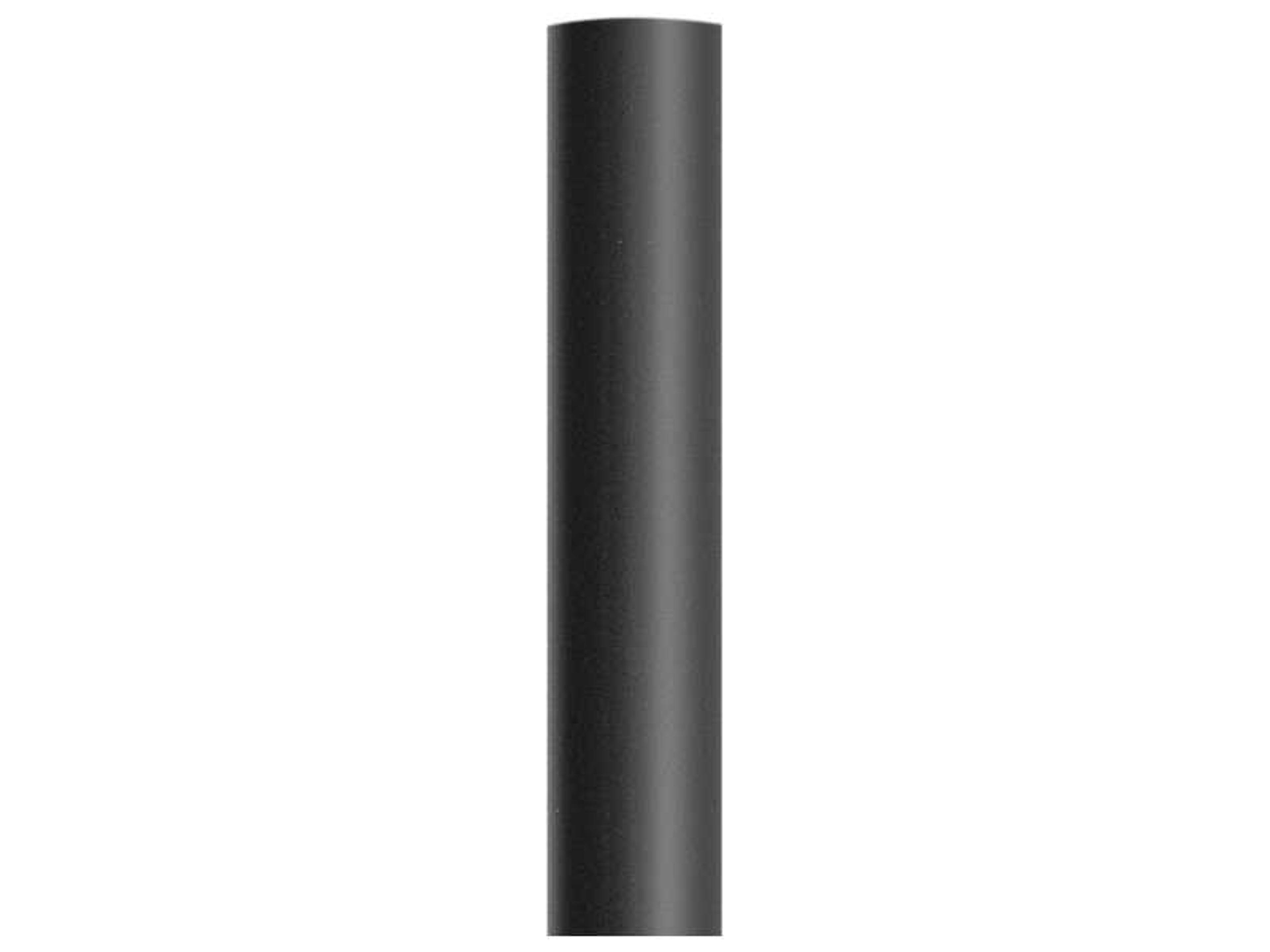 Texture Black Smooth Aluminum Pole