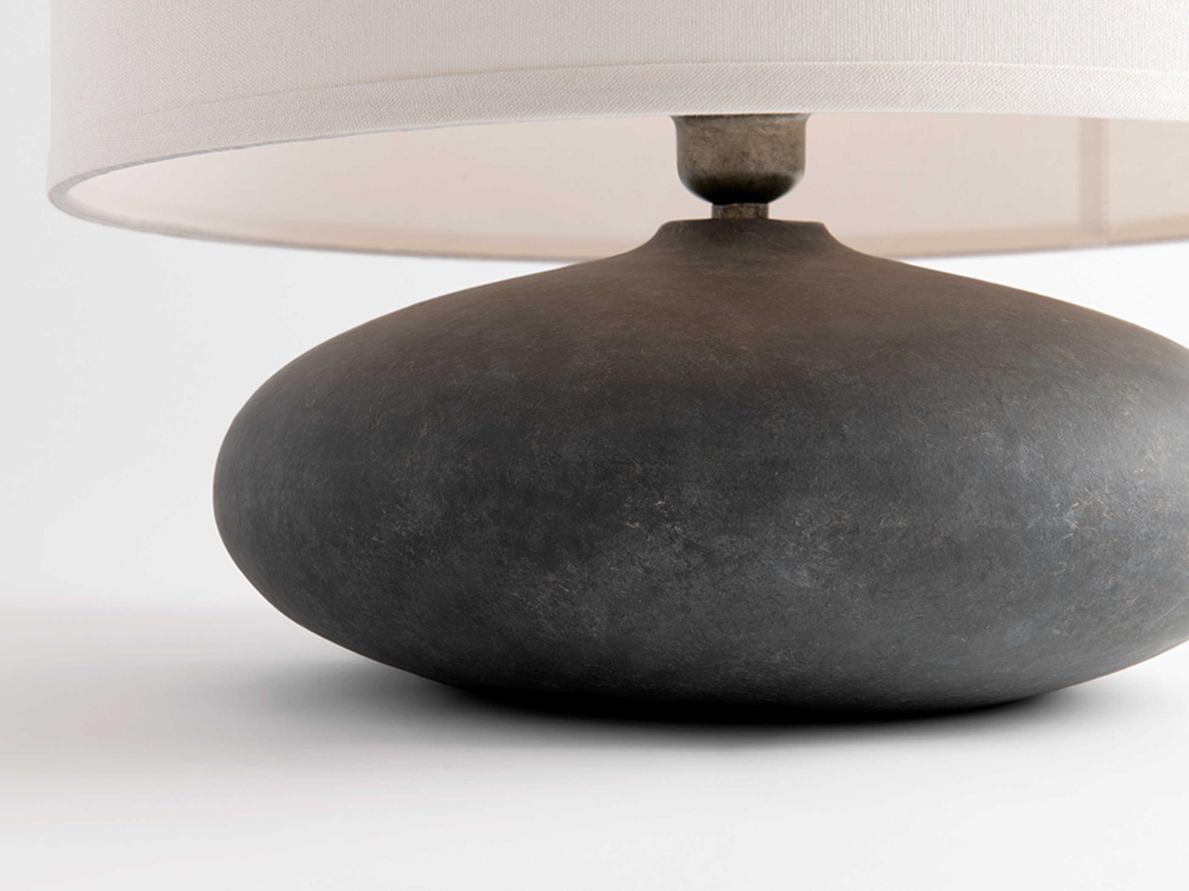 Troy Lighting Zen Alabastrino Gray Table Lamp