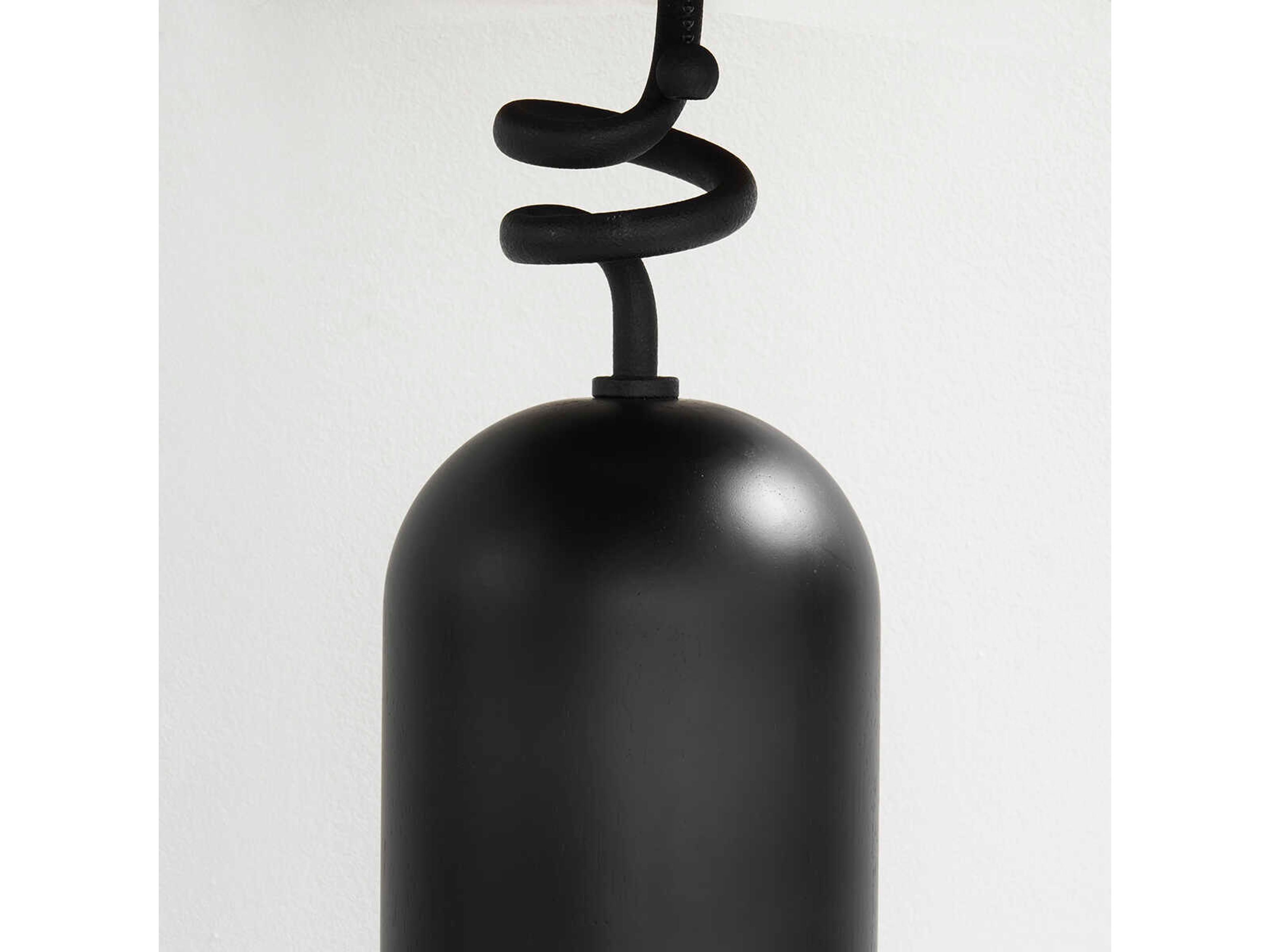 Troy Lighting Morri Forged Iron Natural String Black Buffet Lamp