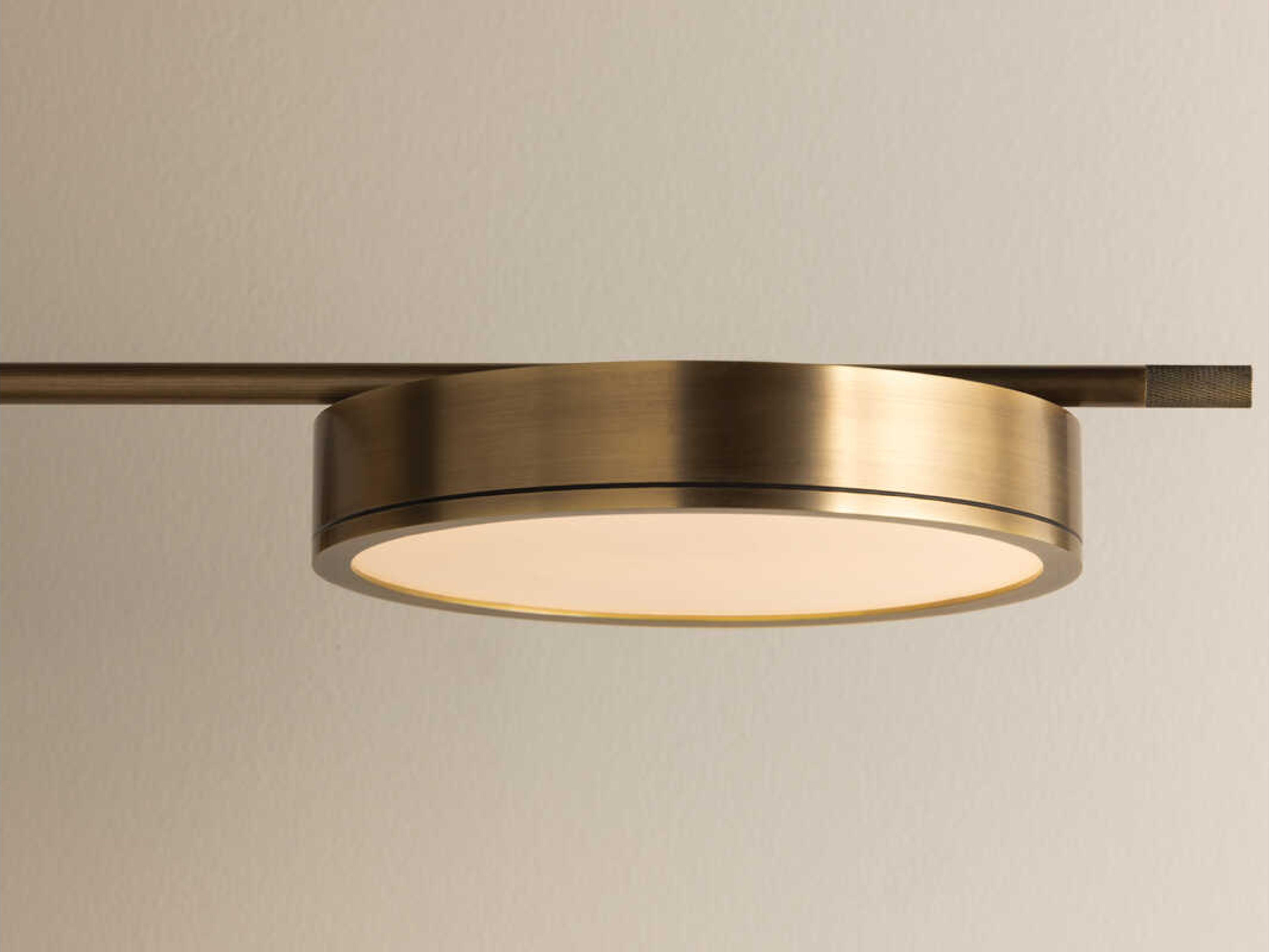 Troy Lighting Thatcher 1-Light Patina Brass Swing Wall Sconce