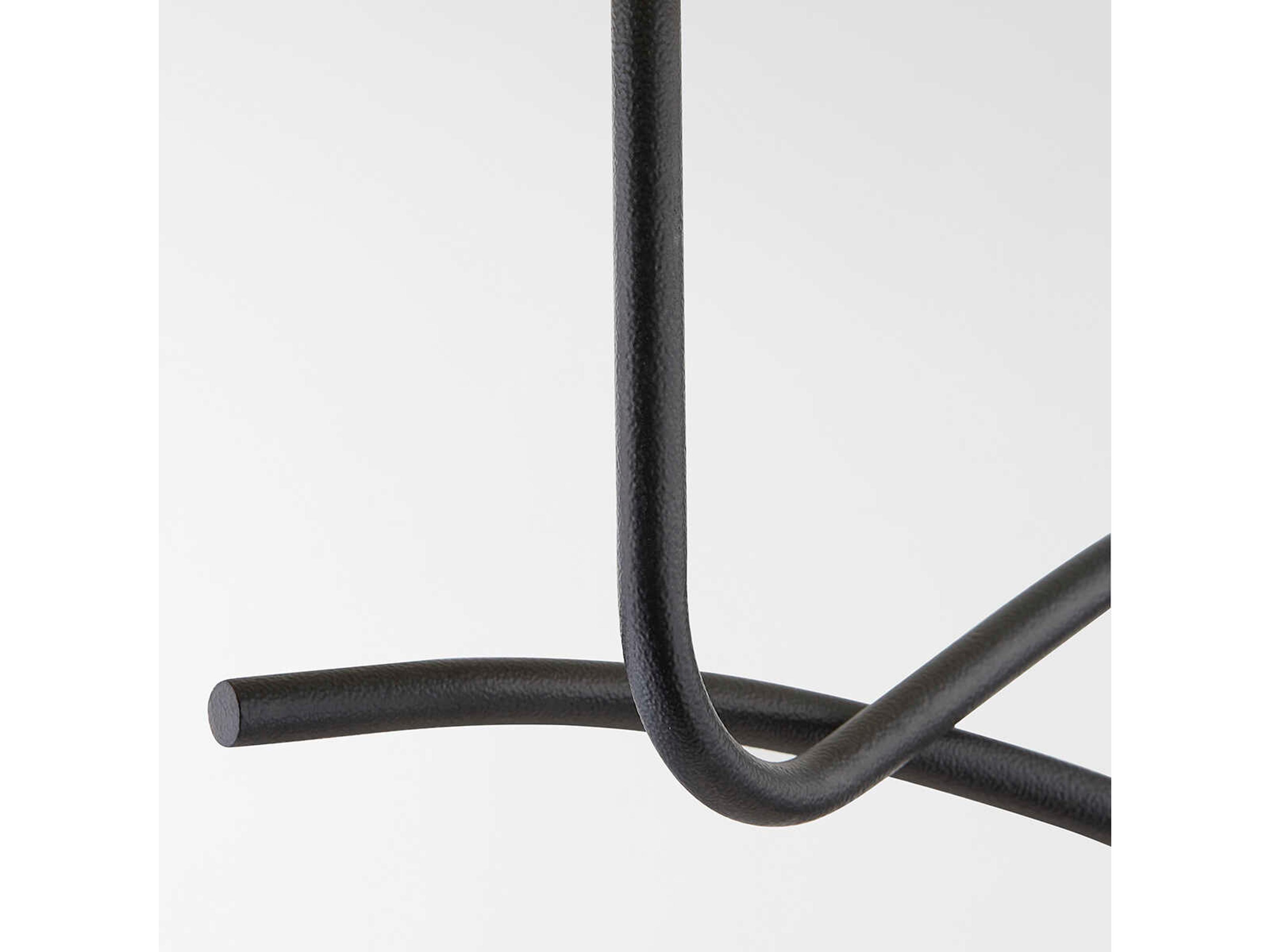 Troy Lighting Alameda 2-Light Forged Iron Black Swing Wall Sconce