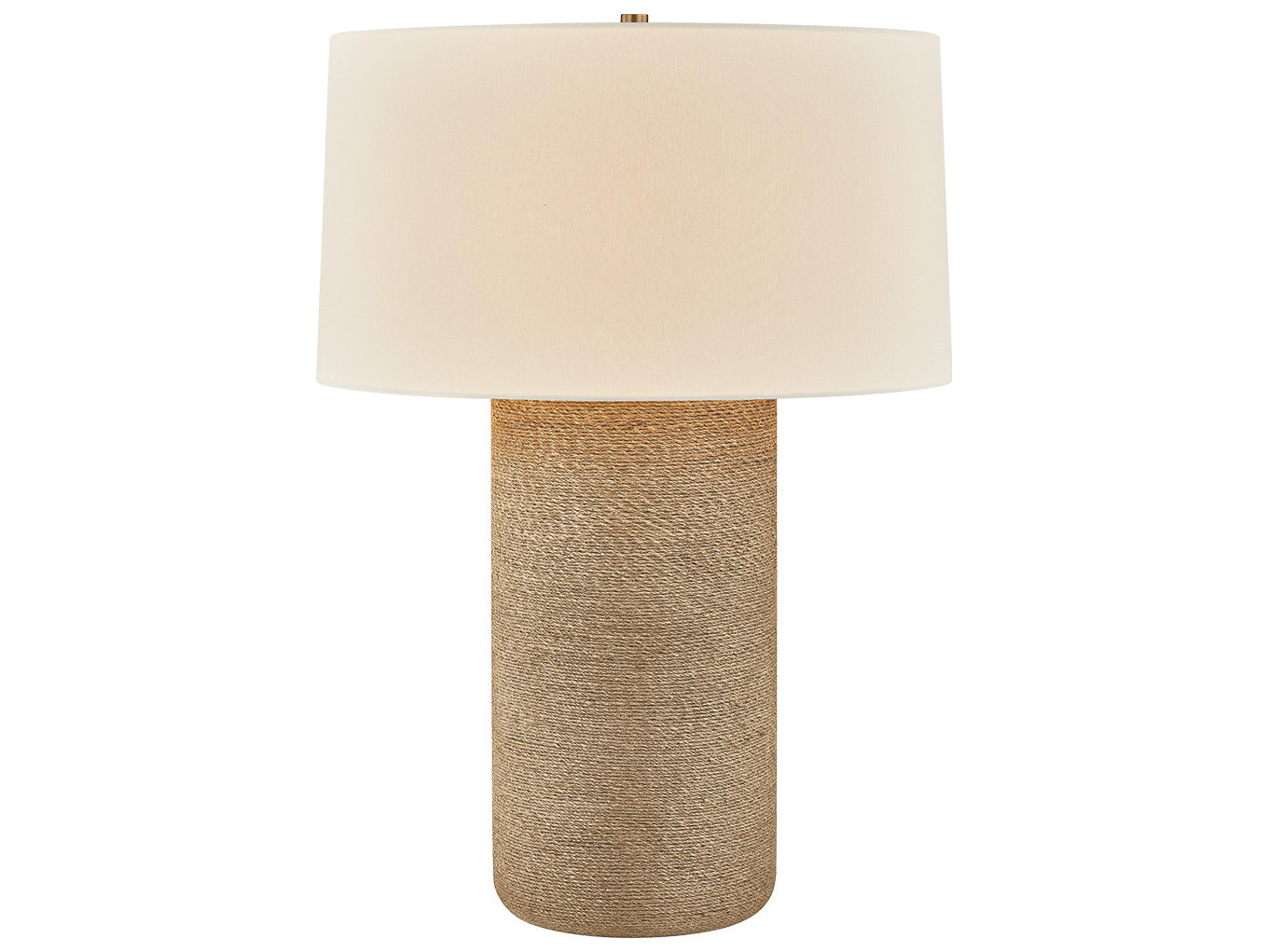 Roan Patina Brass Brown Buffet Lamp