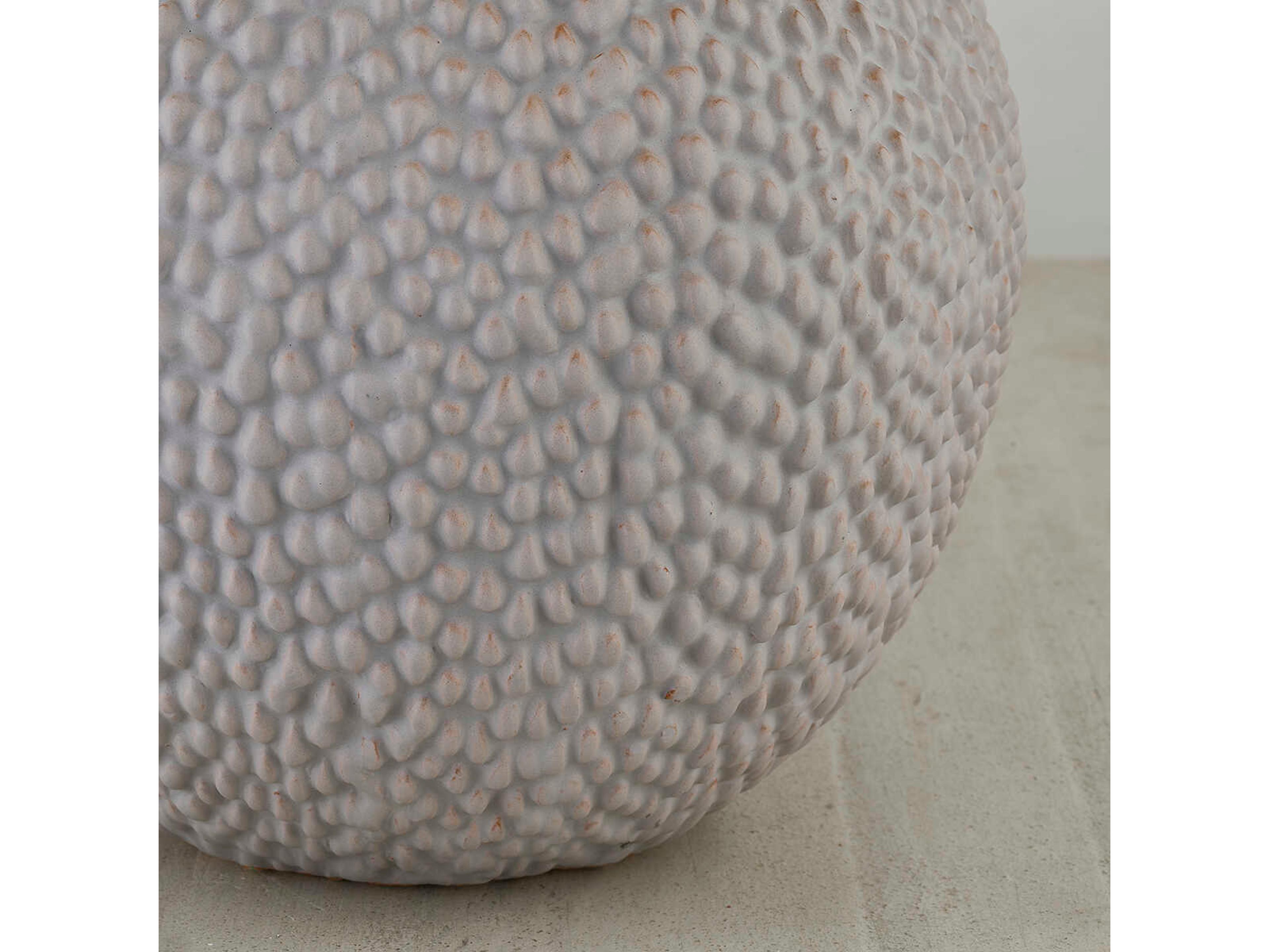 Troy Lighting Crater Patina Brass White Linen Buffet Lamp