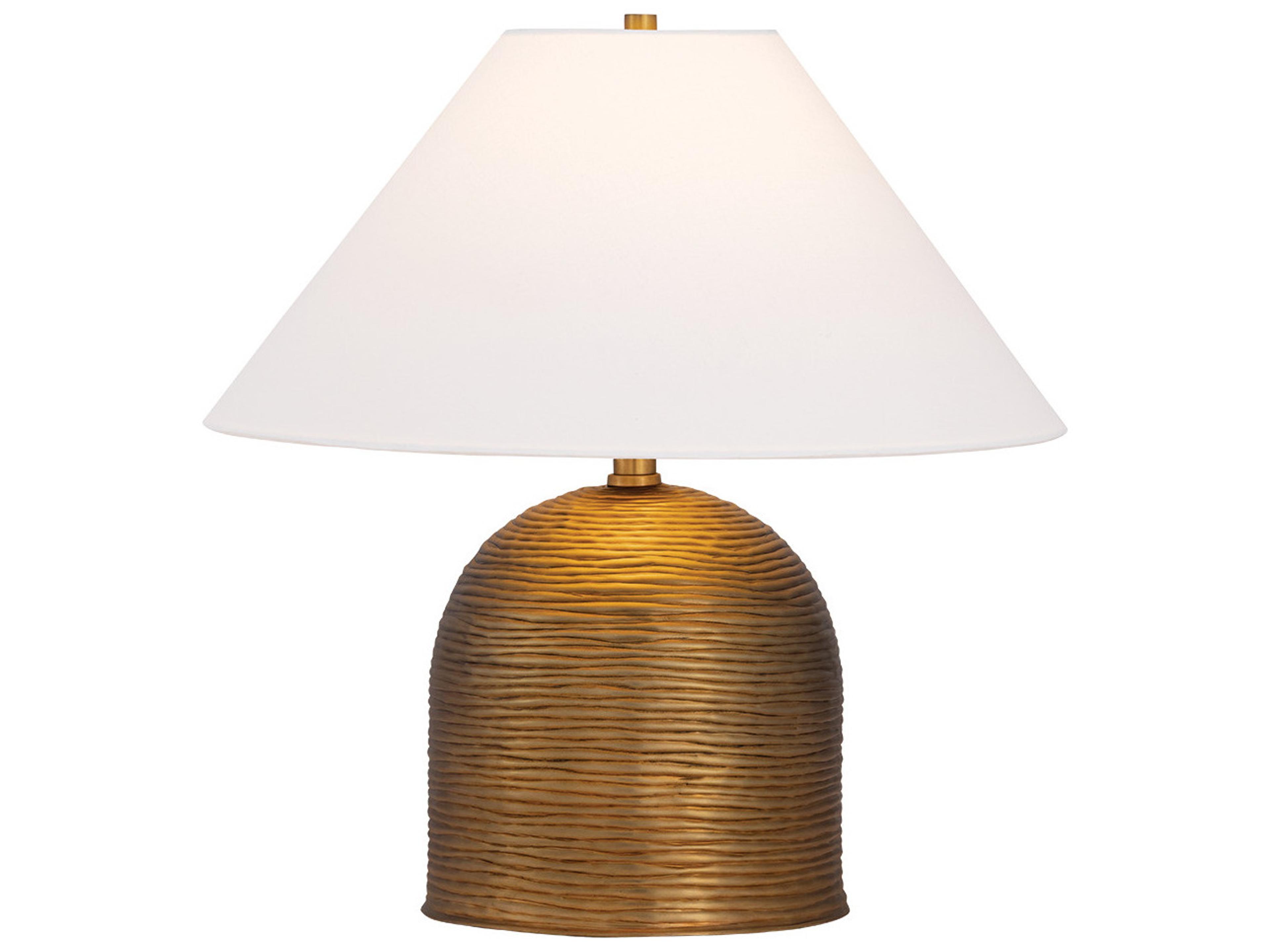 Arvin Patina Brass Table Lamp