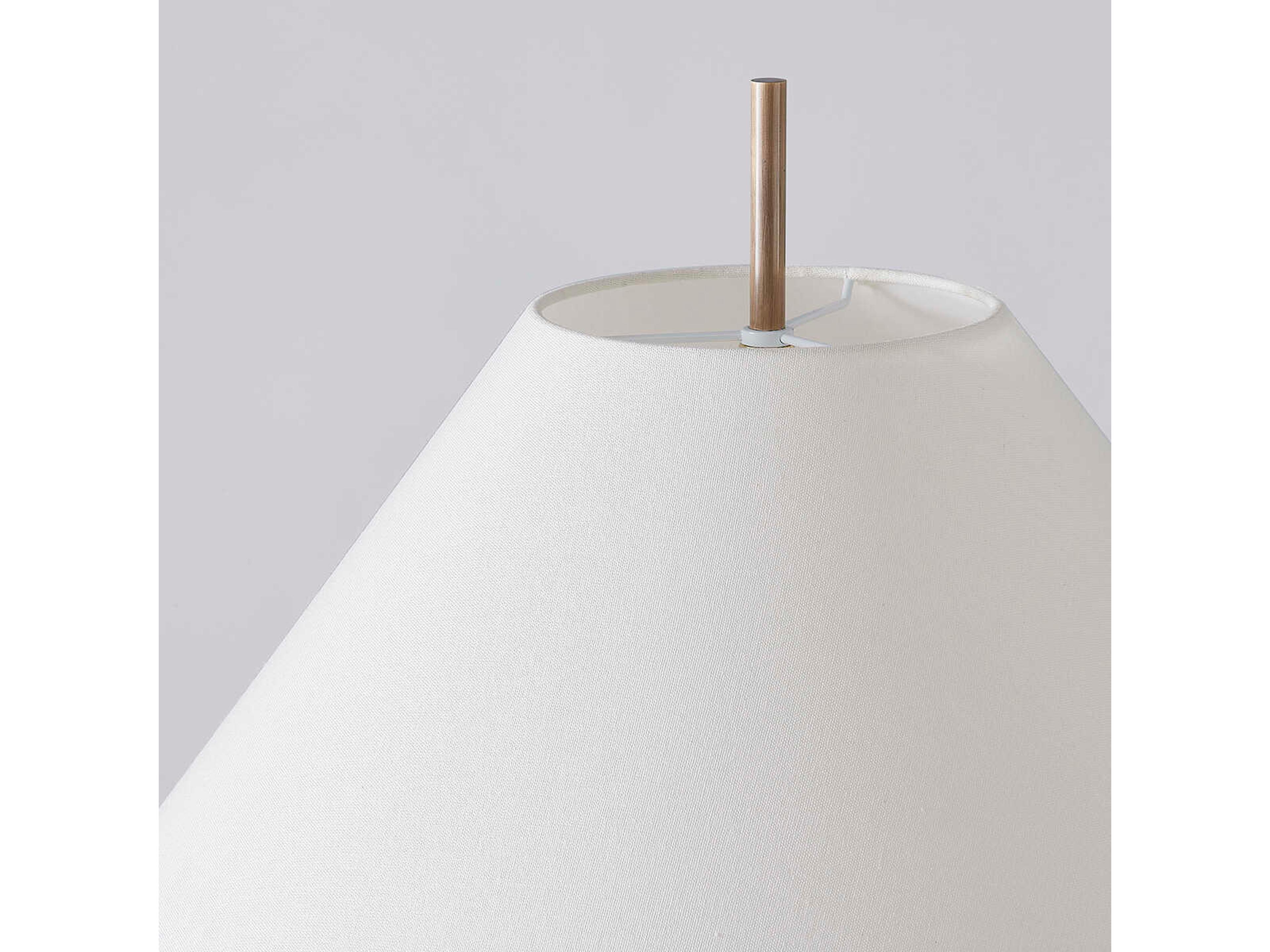 Troy Lighting Clic Patina Brass Linen Table Lamp