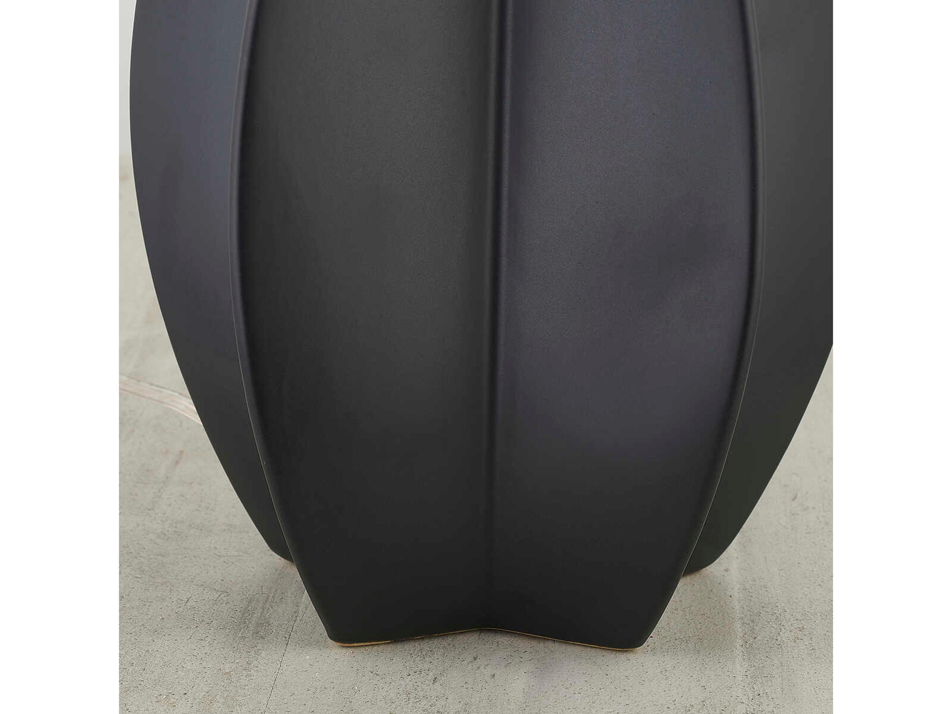 Troy Lighting Mineral Patina Brass White Linen Black Buffet Lamp