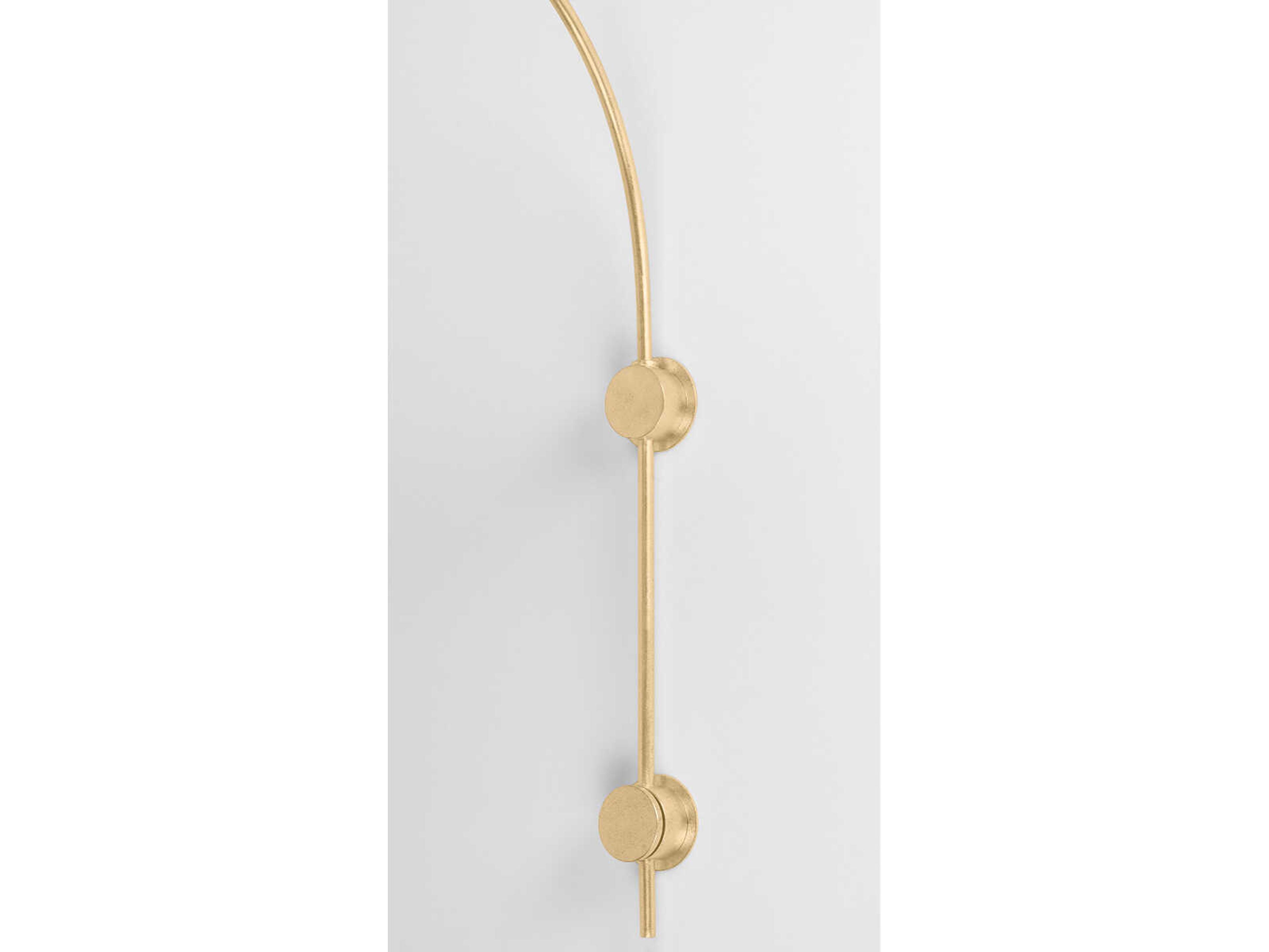 Troy Lighting Valier 1-Light Vintage Gold Leaf Wall Sconce