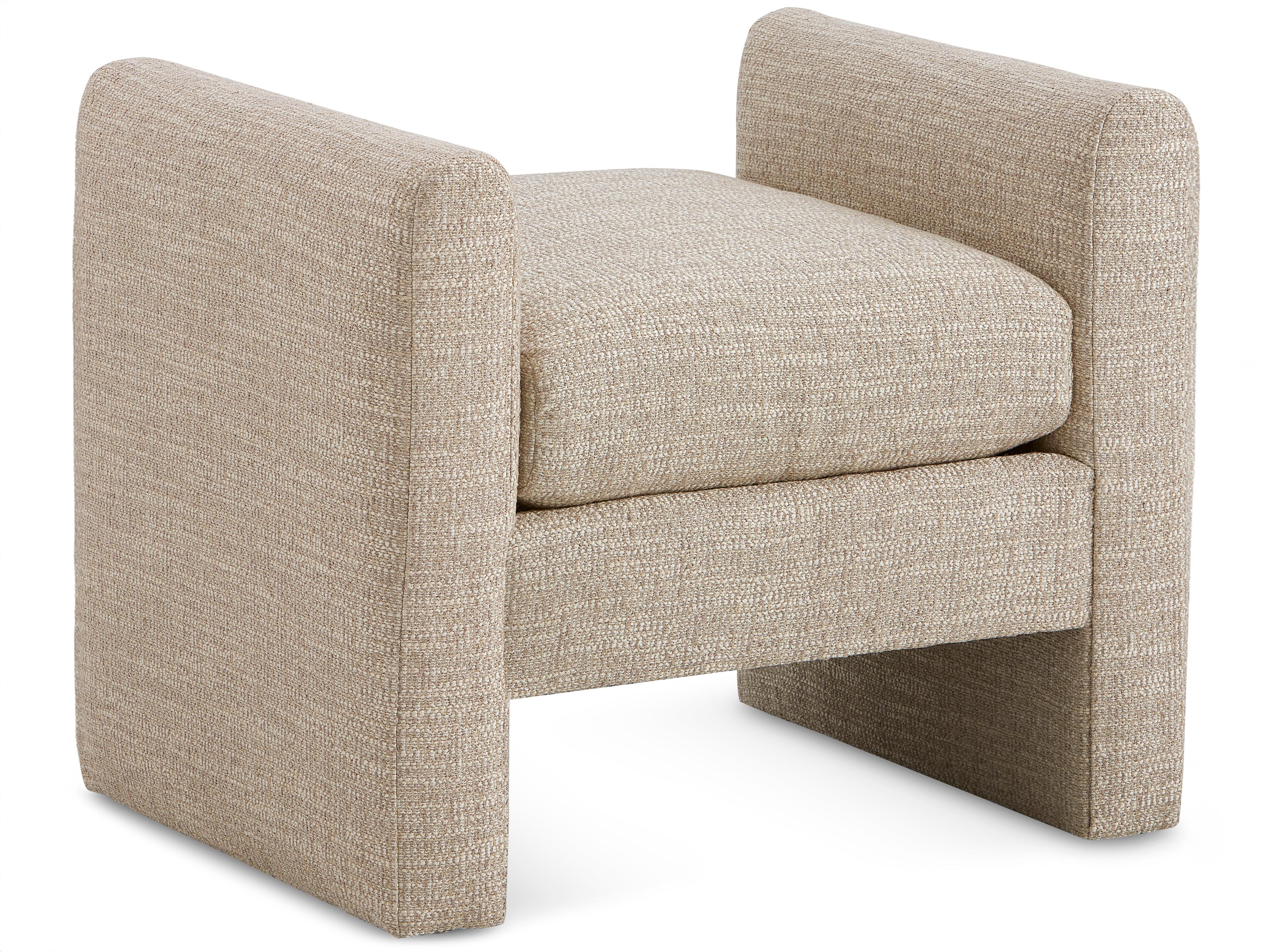 Shapely Upholstered Accent Bench