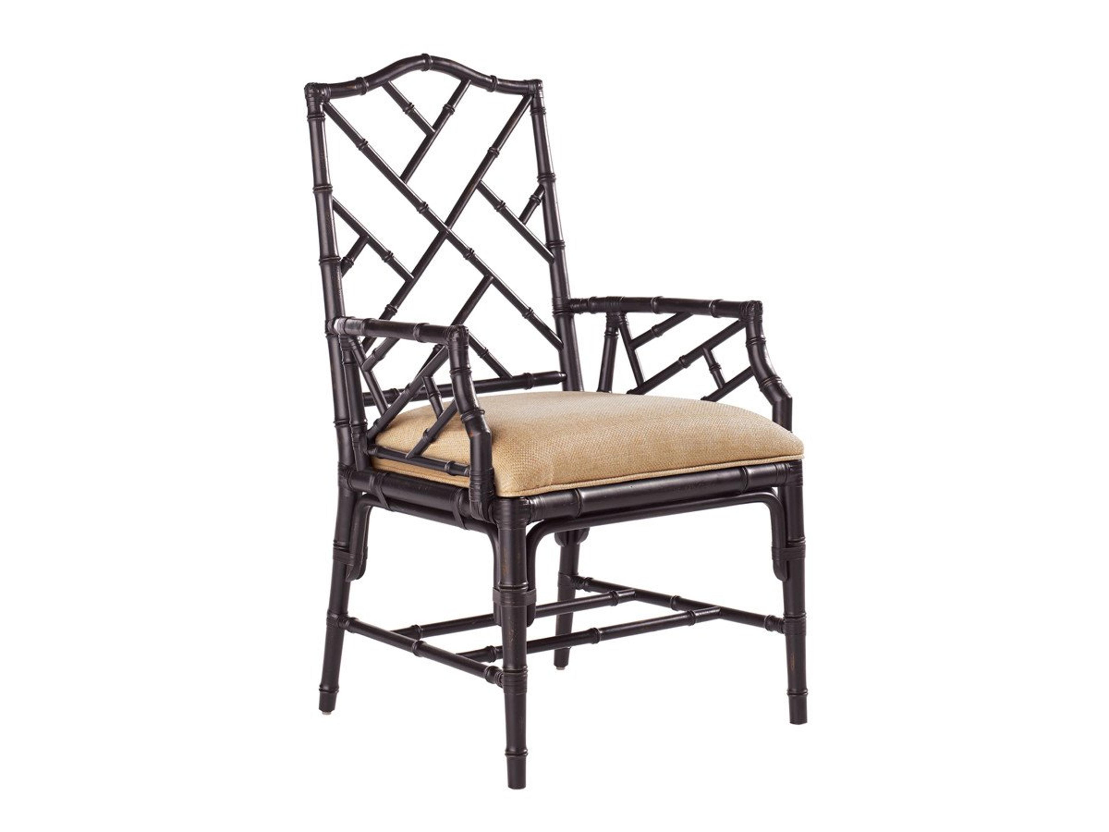 Island Estate Fabric Arm Dining Chair