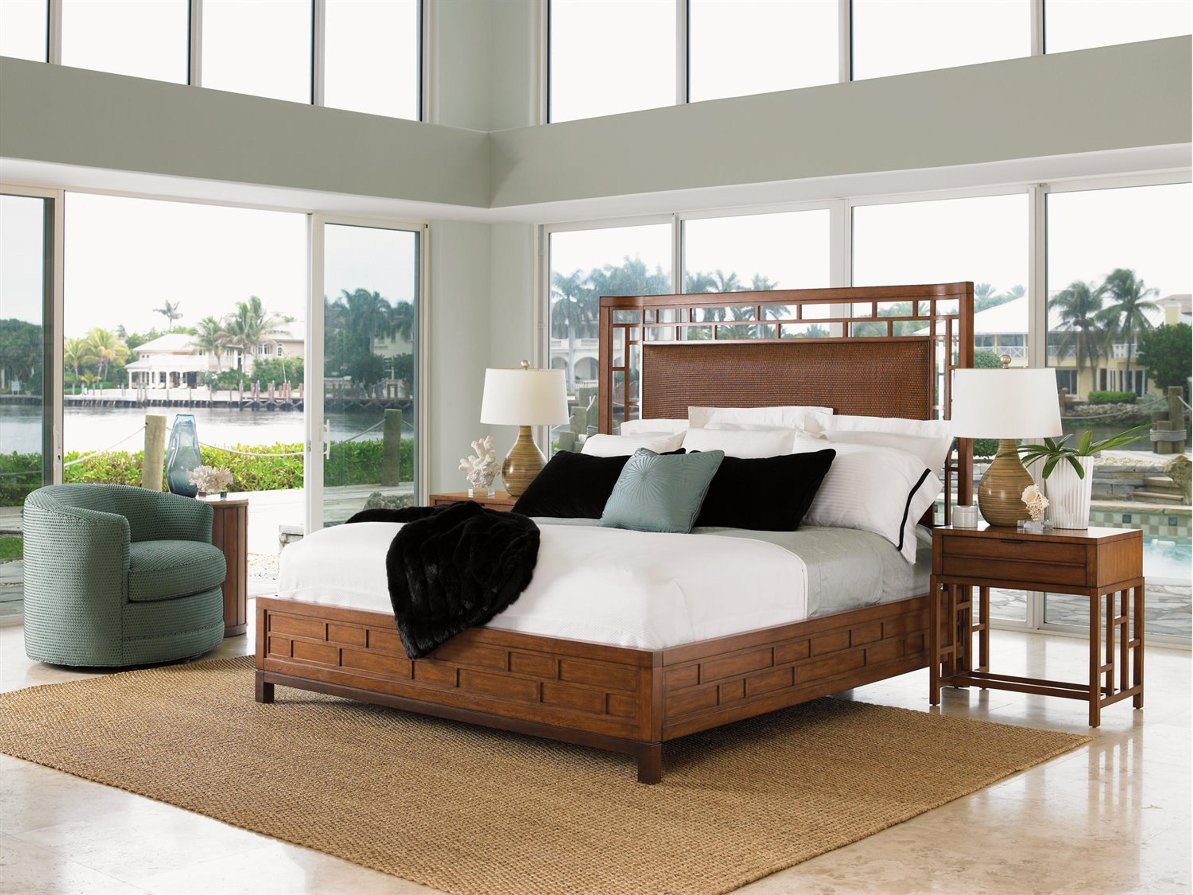 Tommy Bahama Ocean Club Paradise Point California King Panel Bed