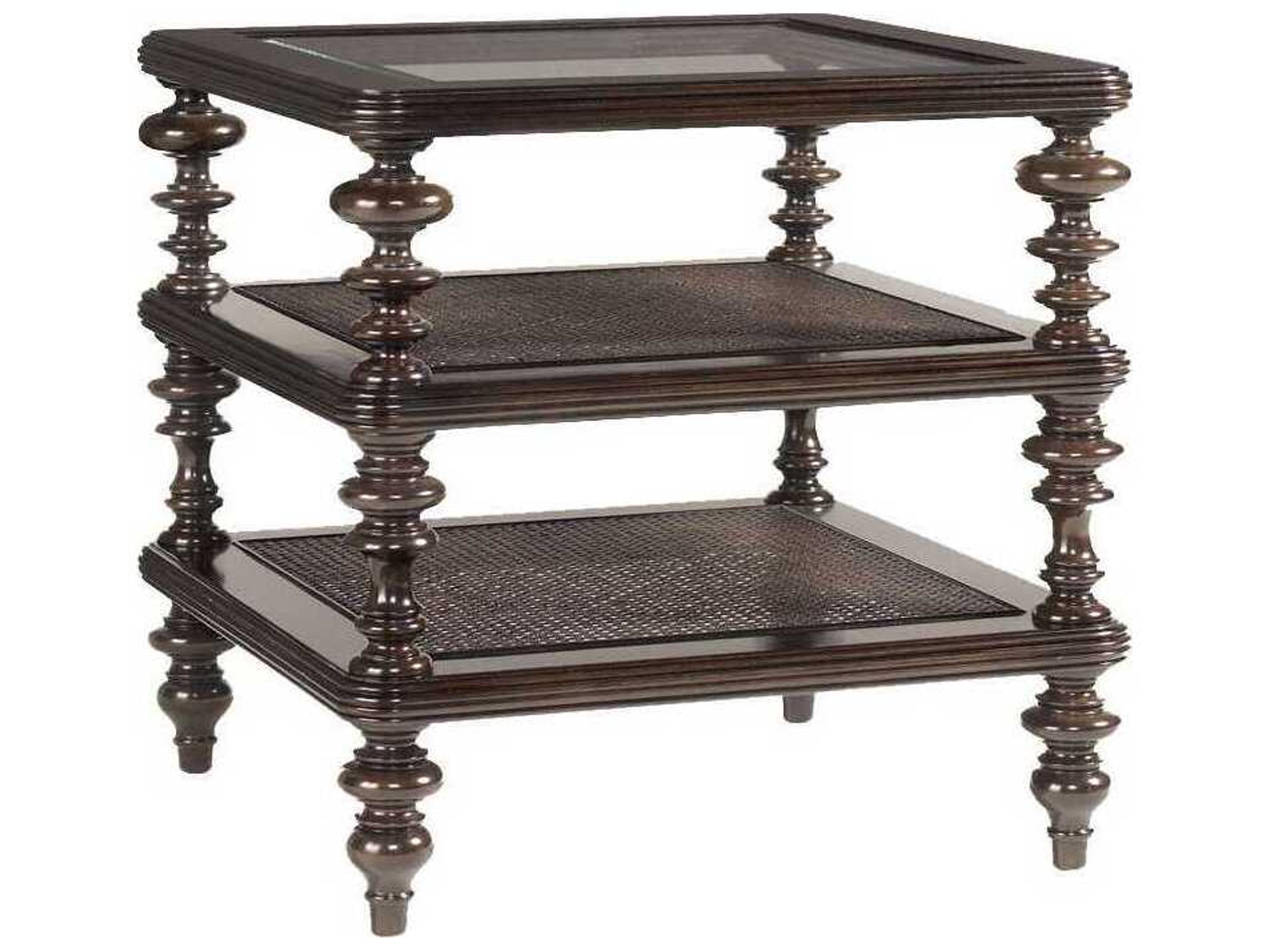 Tommy Bahama Royal Kahala Tropic Square End Table