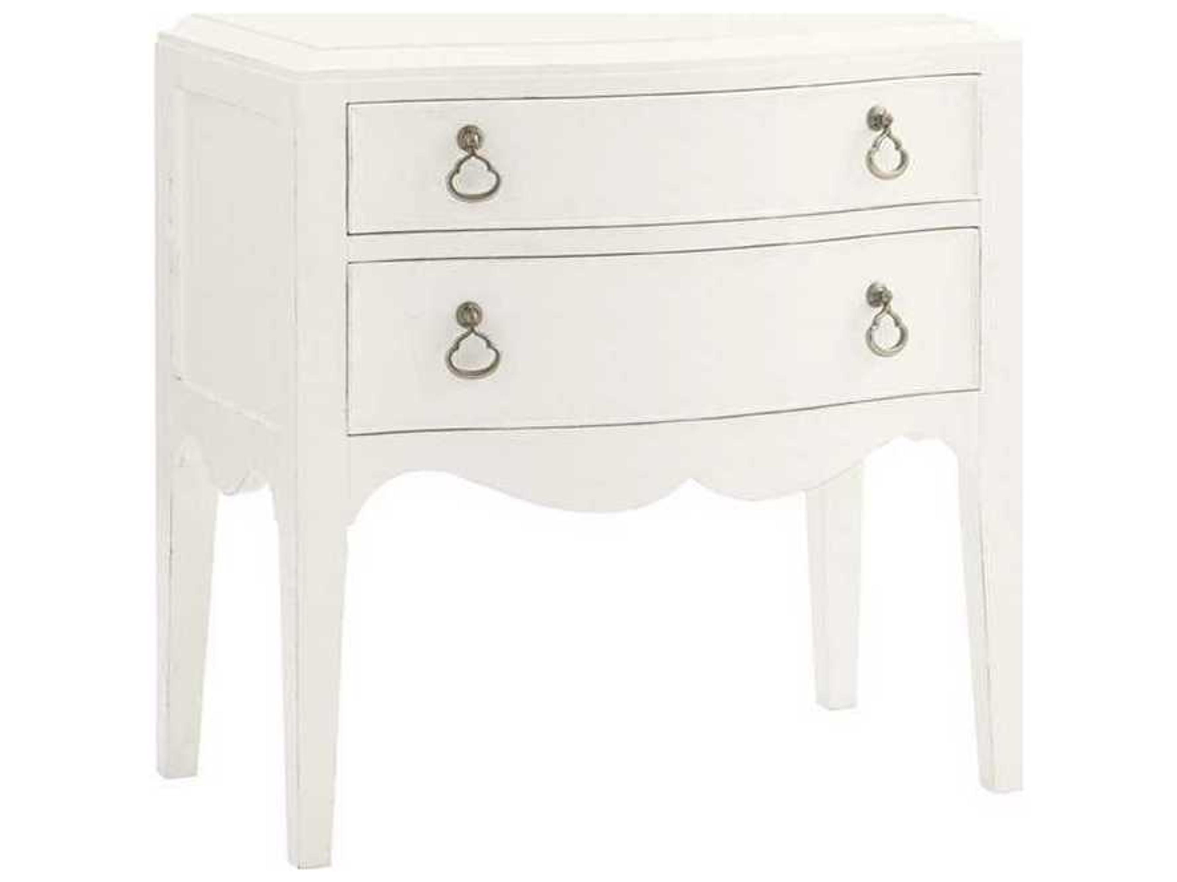 Ivory Key Martello 2 - Drawer Nightstand