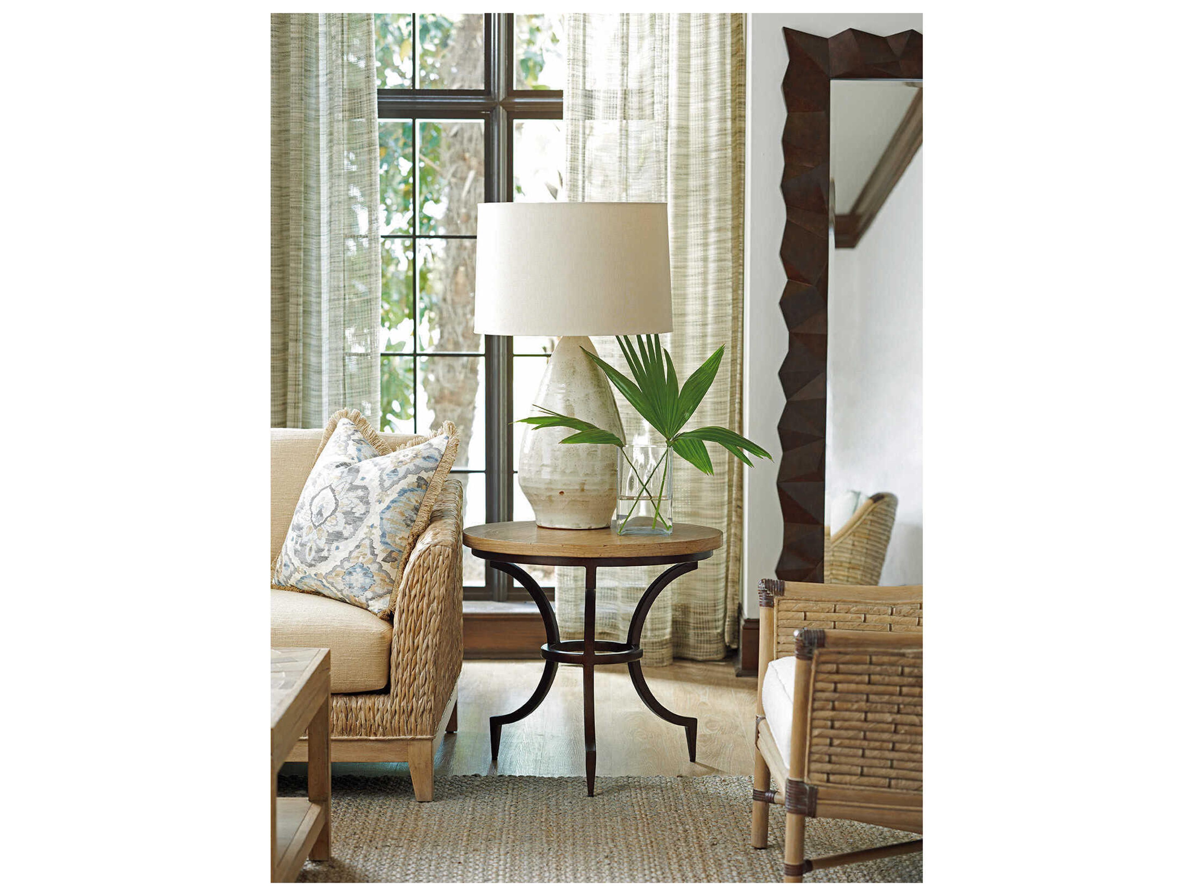 Tommy Bahama Los Altos Flemming Round End Table