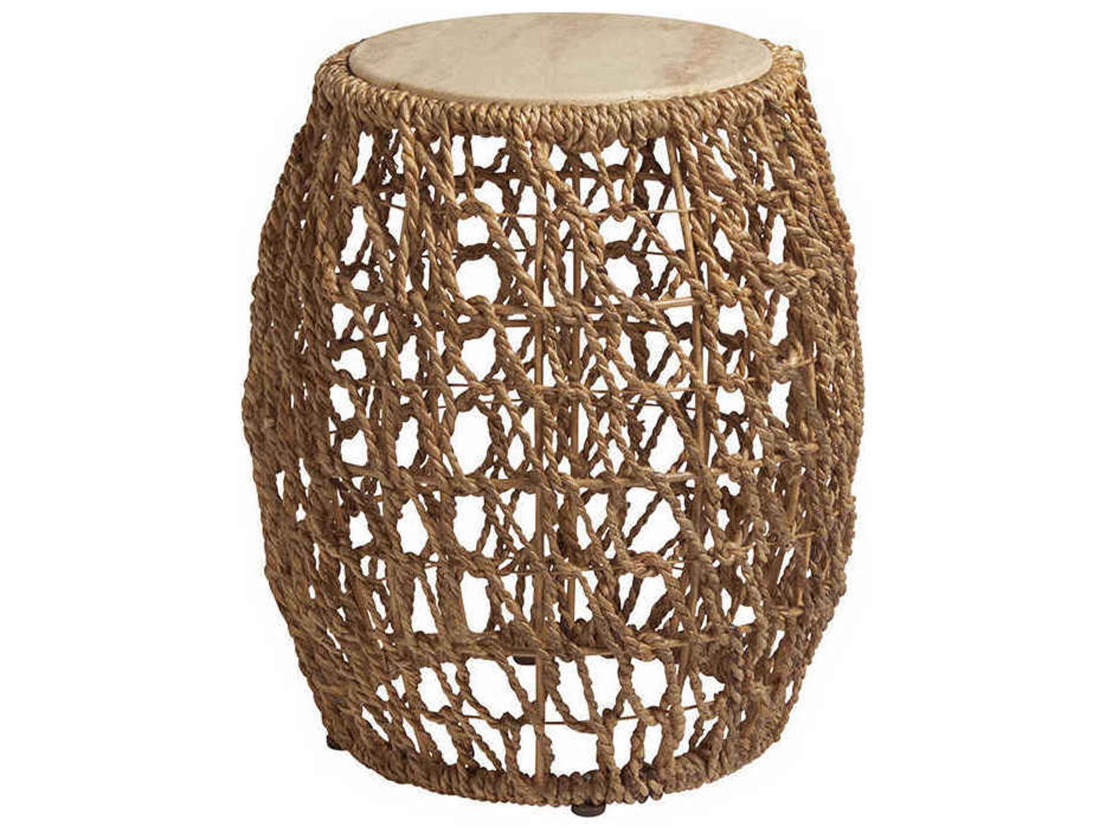 Los Altos Madrid Woven End Table