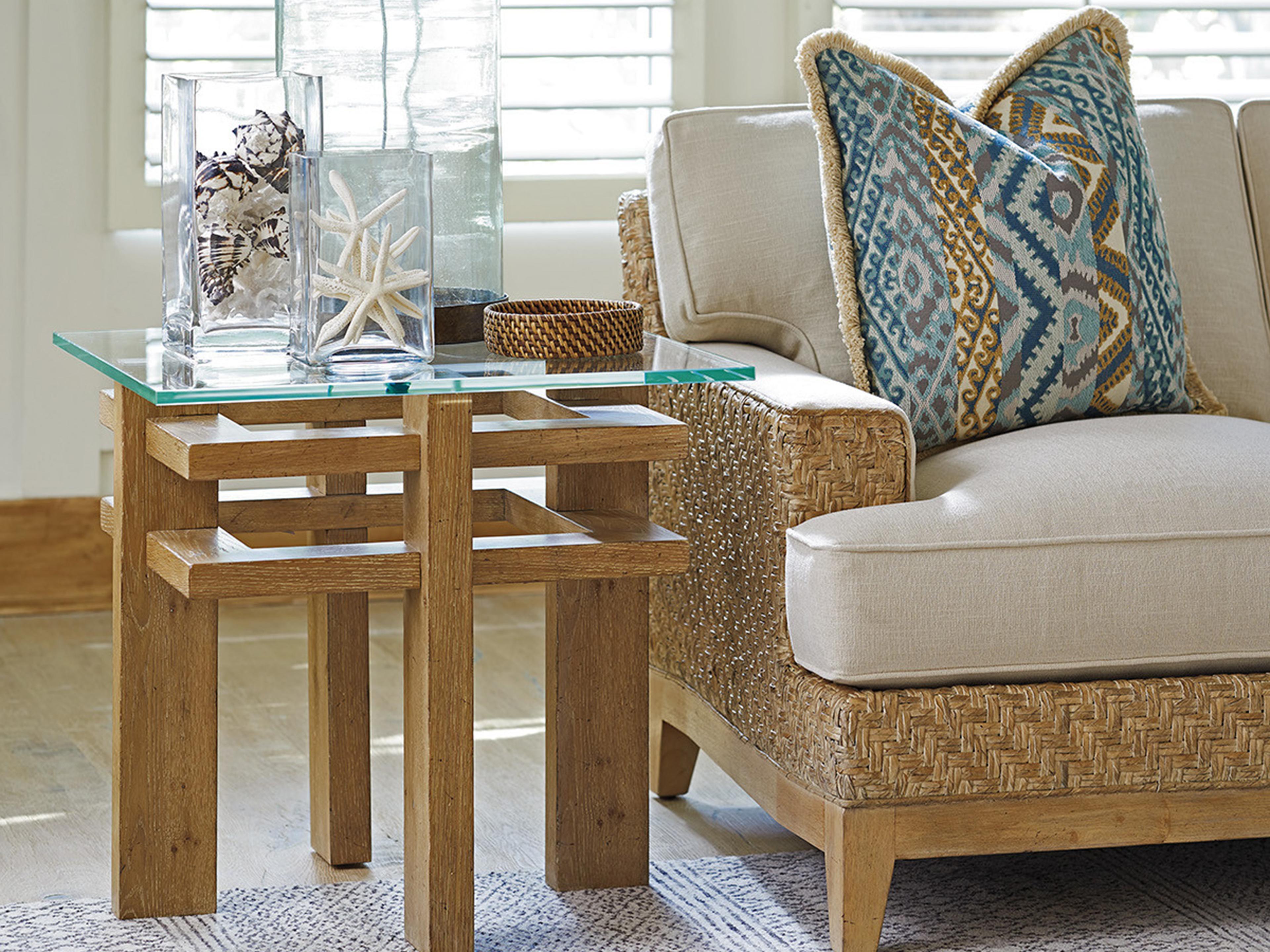 Tommy Bahama Los Altos Calcutta Square End Table