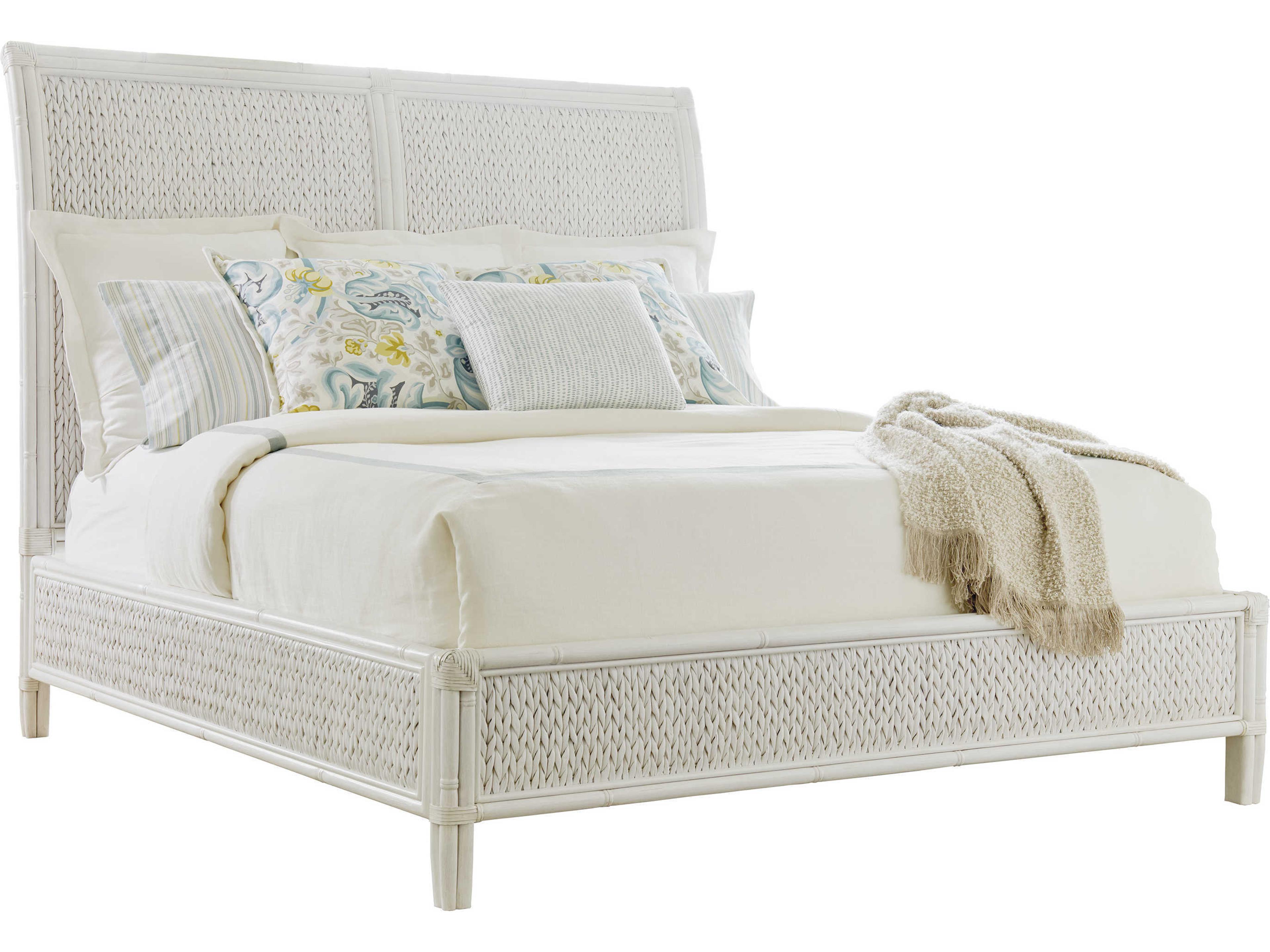Tommy Bahama Ocean Breeze Siesta Key Woven King Platform Bed