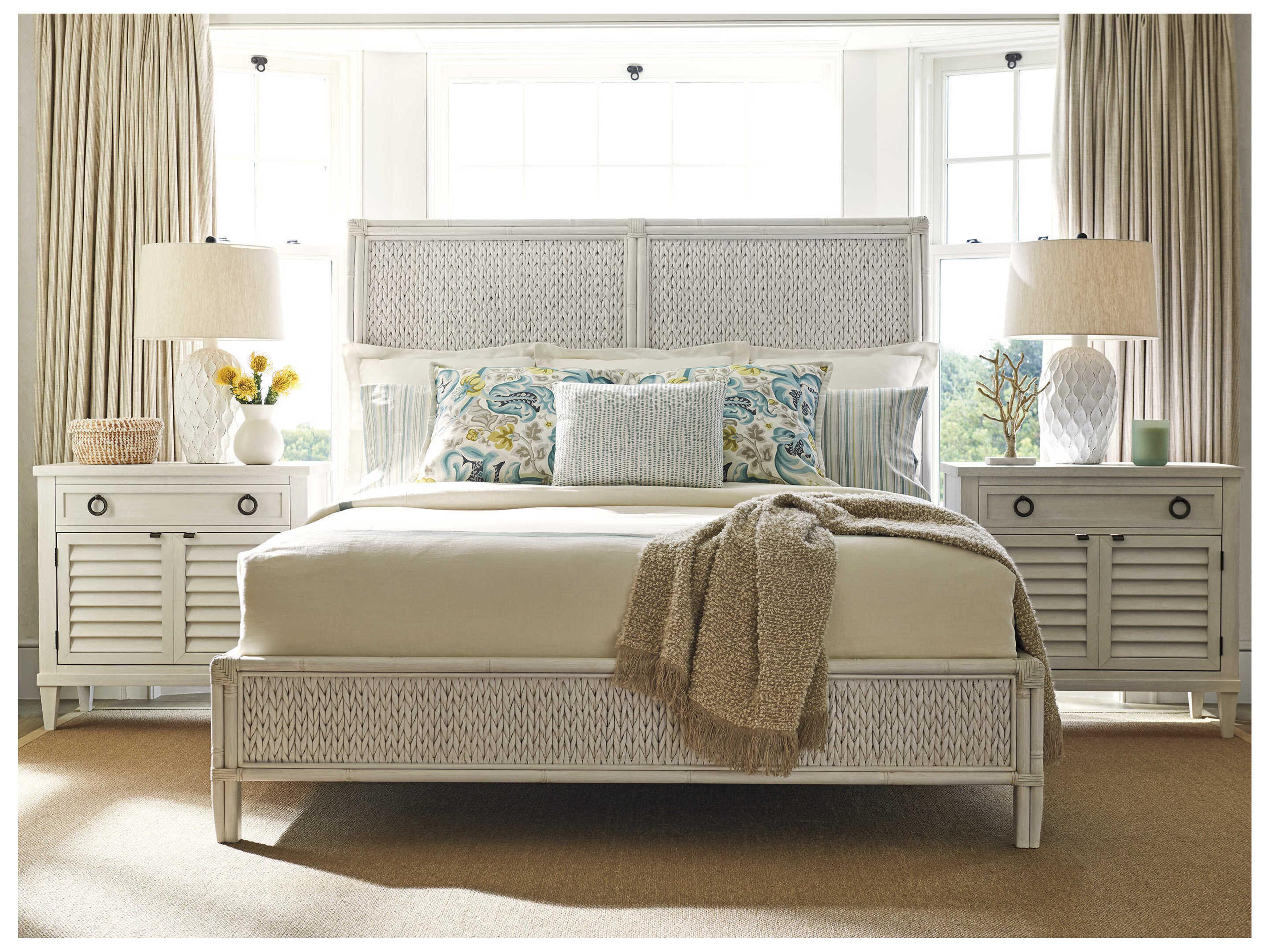 Tommy Bahama Ocean Breeze Siesta Key Woven King Platform Bed