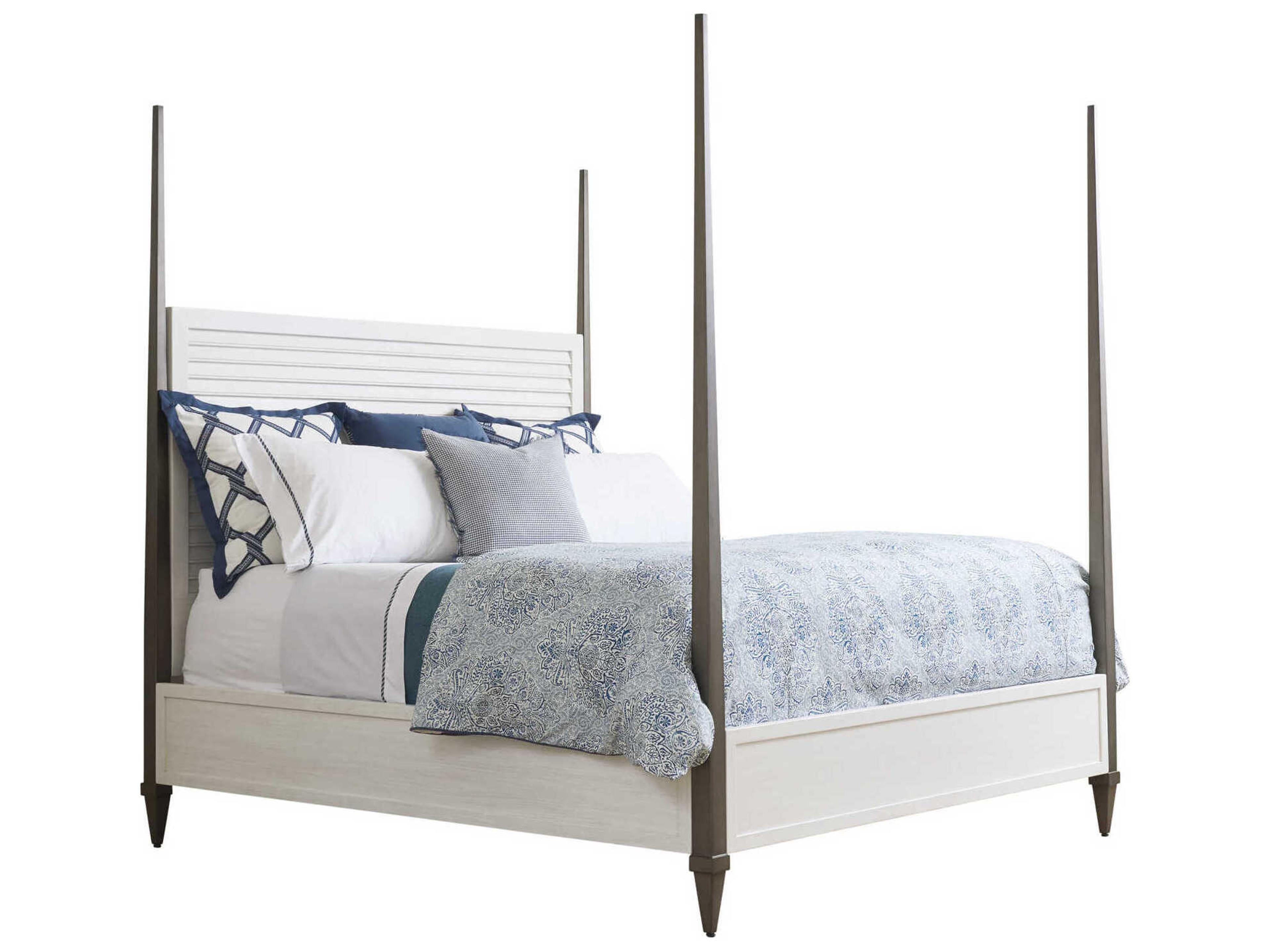 Tommy Bahama Ocean Breeze Coral Gables King Poster Bed