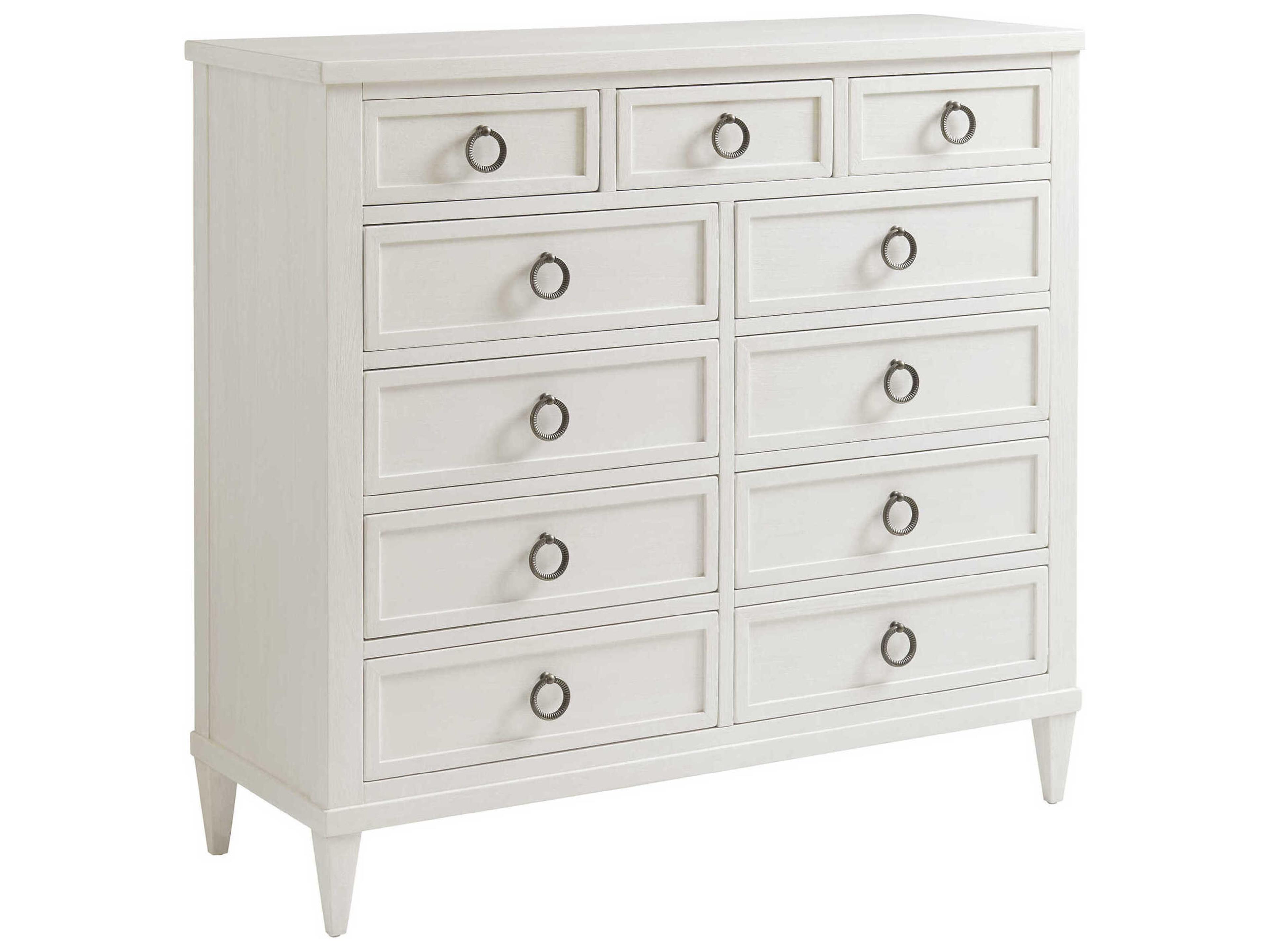 Ocean Breeze Pinecrest 11-Drawer Gentlemans Chest