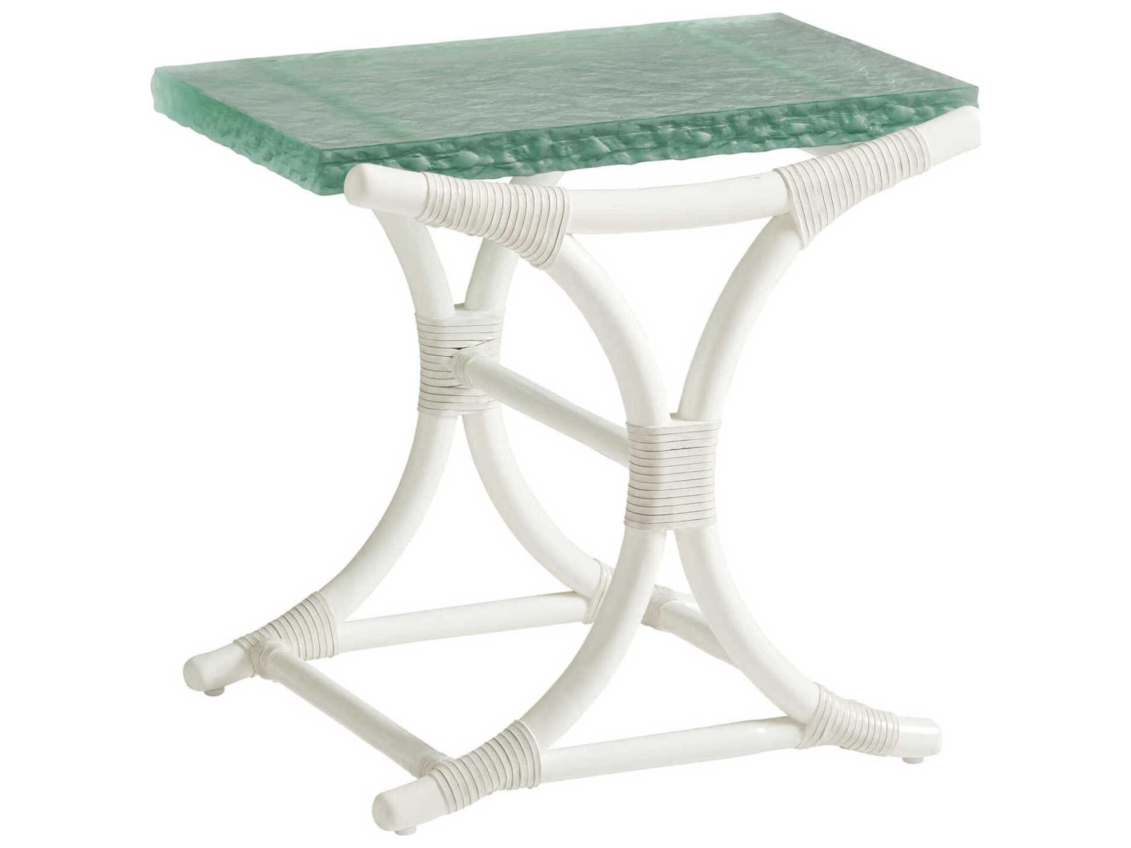 Ocean Breeze Dania Sea Glass End Table