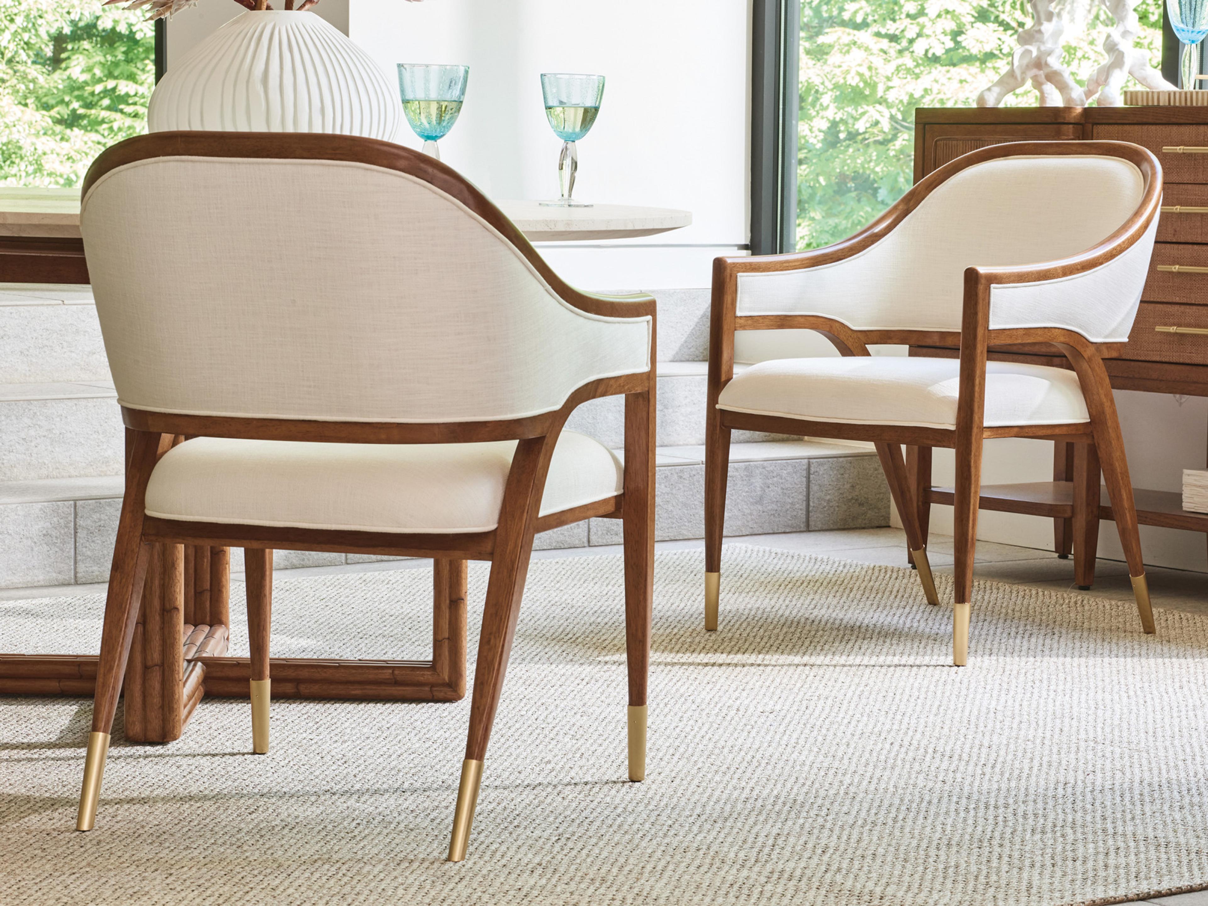 Tommy Bahama Palm Desert Jameson Upholstered Dining Arm Chair