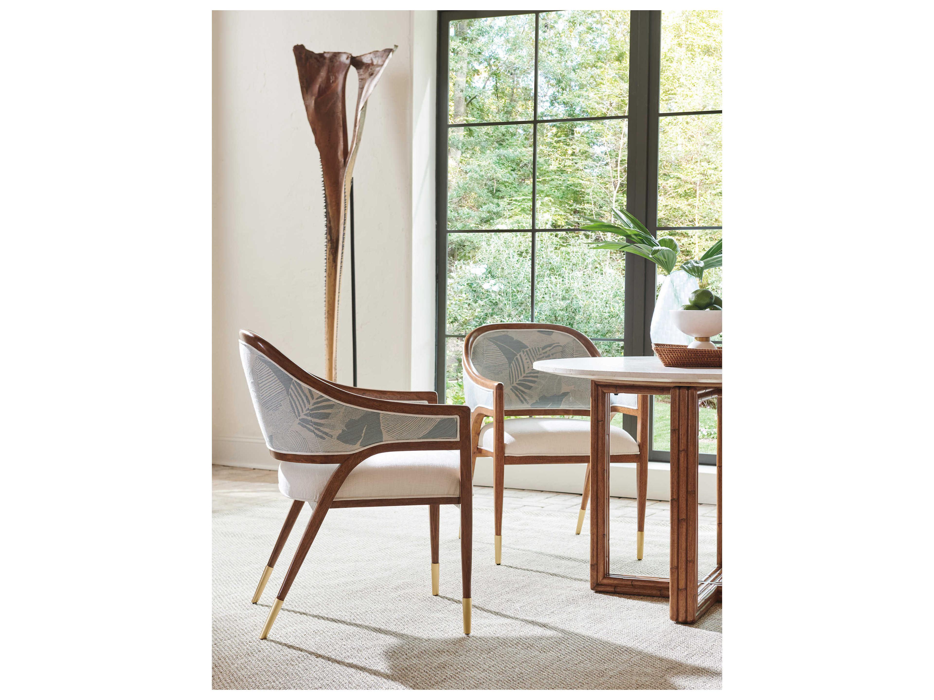 Tommy Bahama Palm Desert Jameson Upholstered Dining Arm Chair